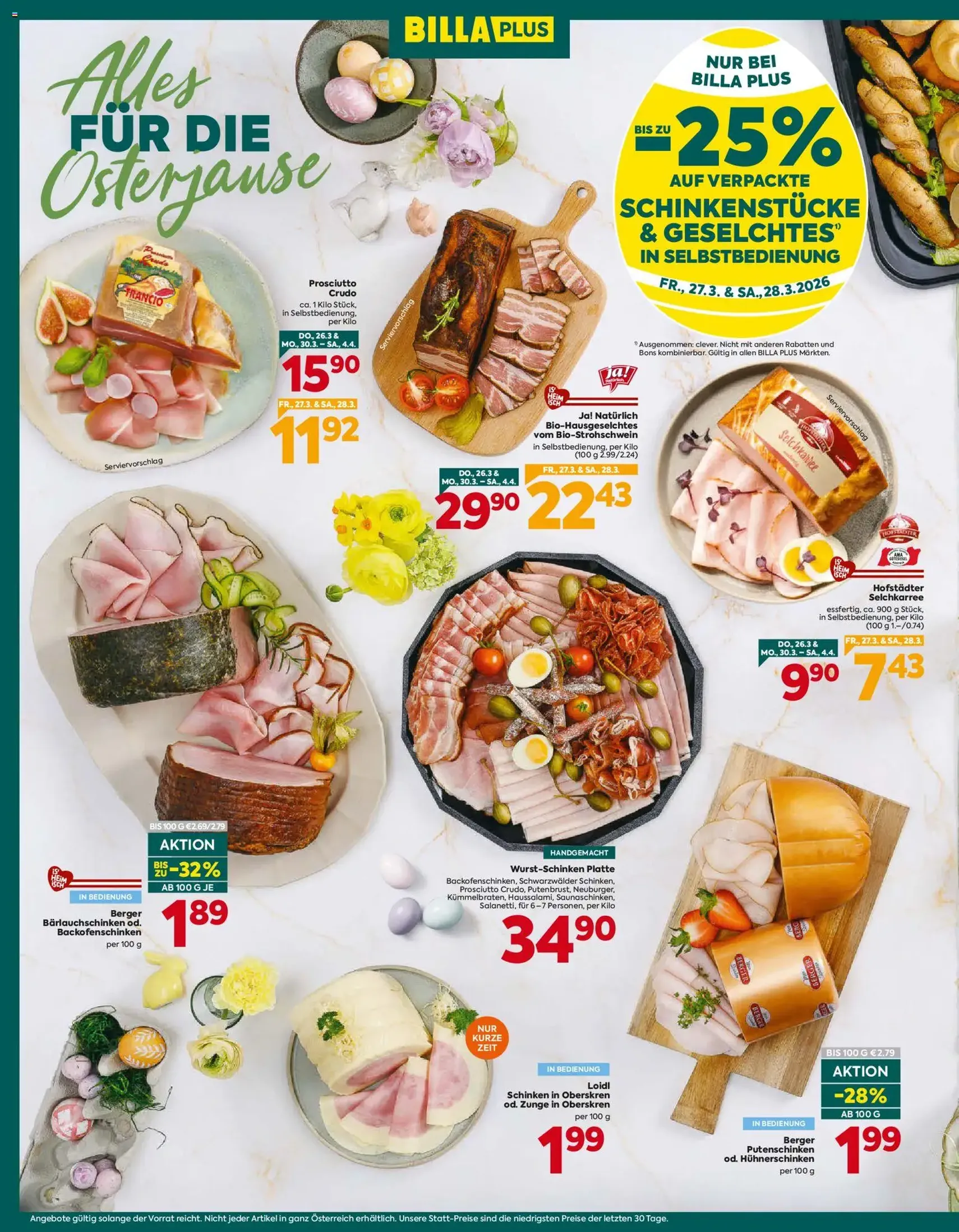Billa Plus Flugblatt - Gültiger Prospekt ab 26.03.2026, Seite 10 von insgesamt 20