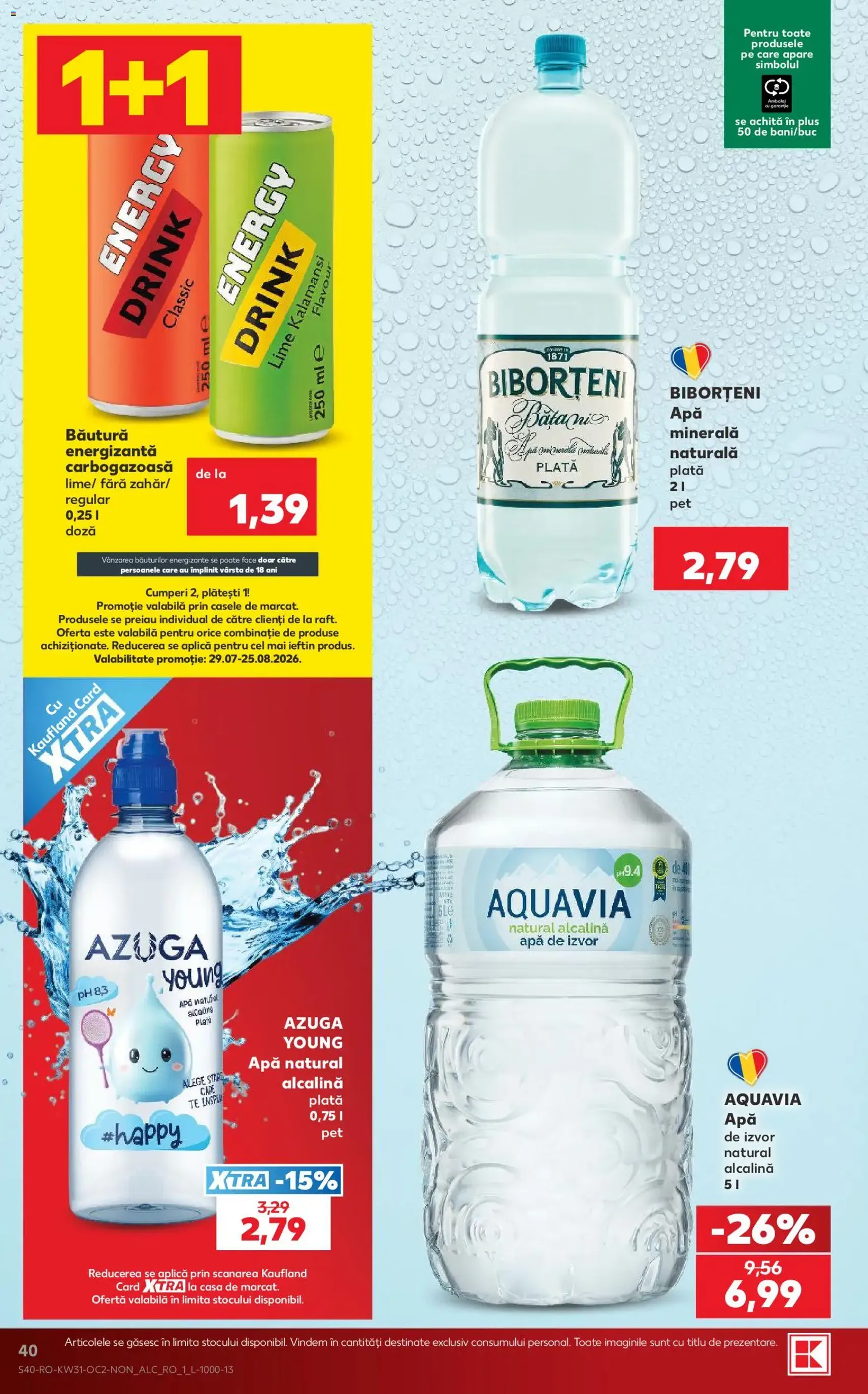 Kaufland RO akciós újság - 2026.07.29. érvényes szórólap 40 oldal 64 oldalból