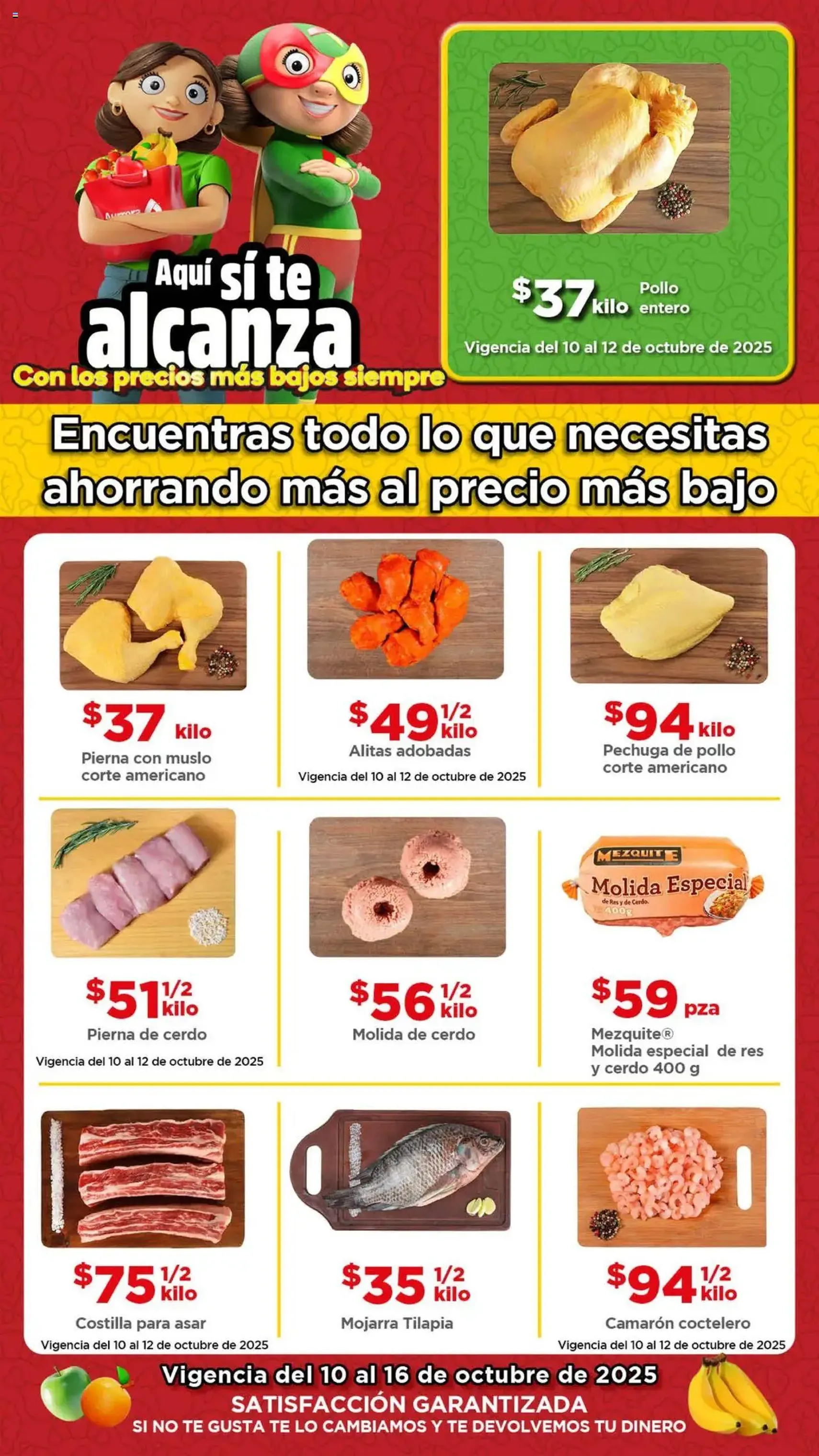 Bodega Aurrerá - Folleto Precio más Bajo - folleto válido desde 10/10/2025 página 1 de 3