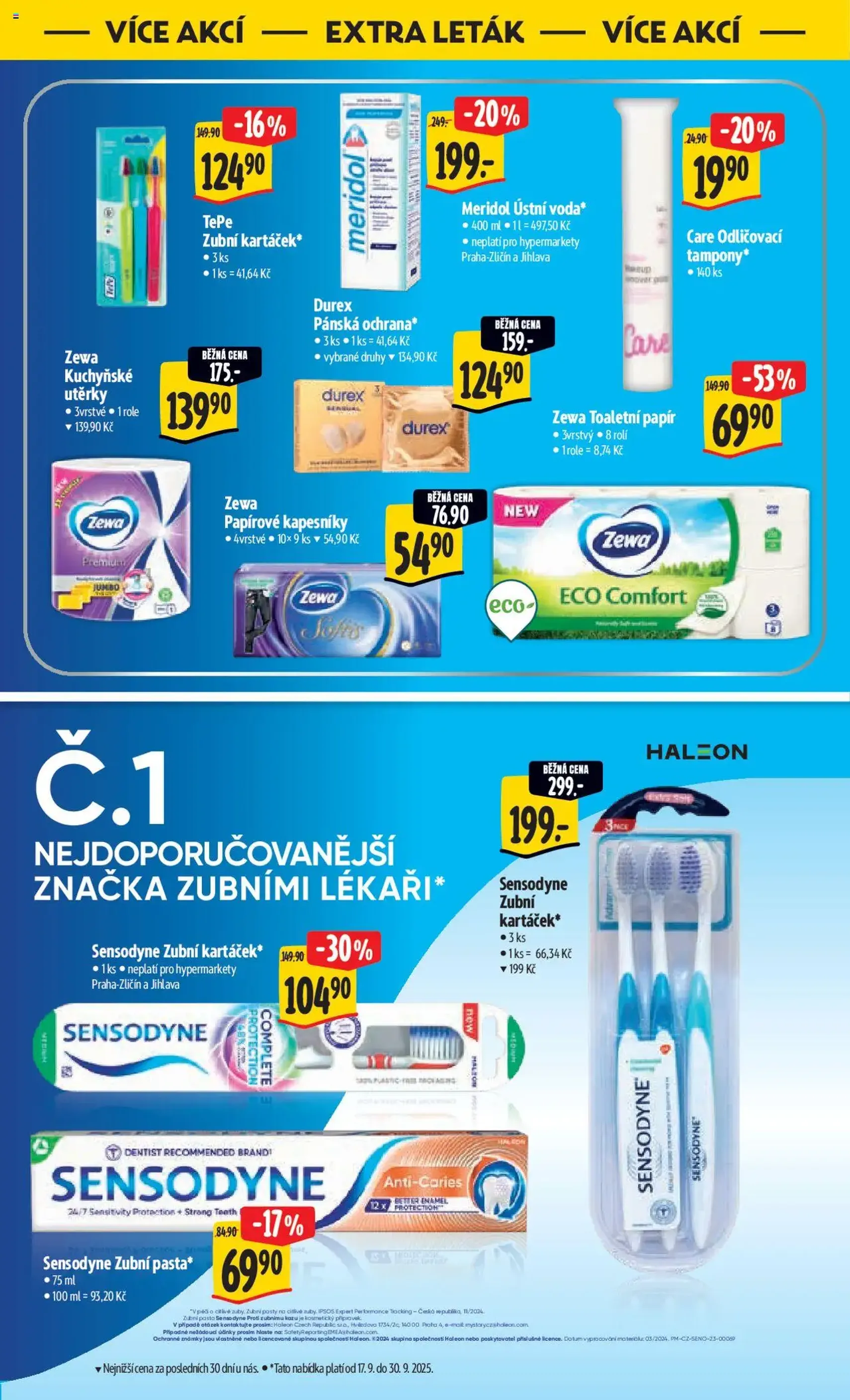 Albert leták - Hypermarket - platný leták od 17.09.2025 strana 55 z 59