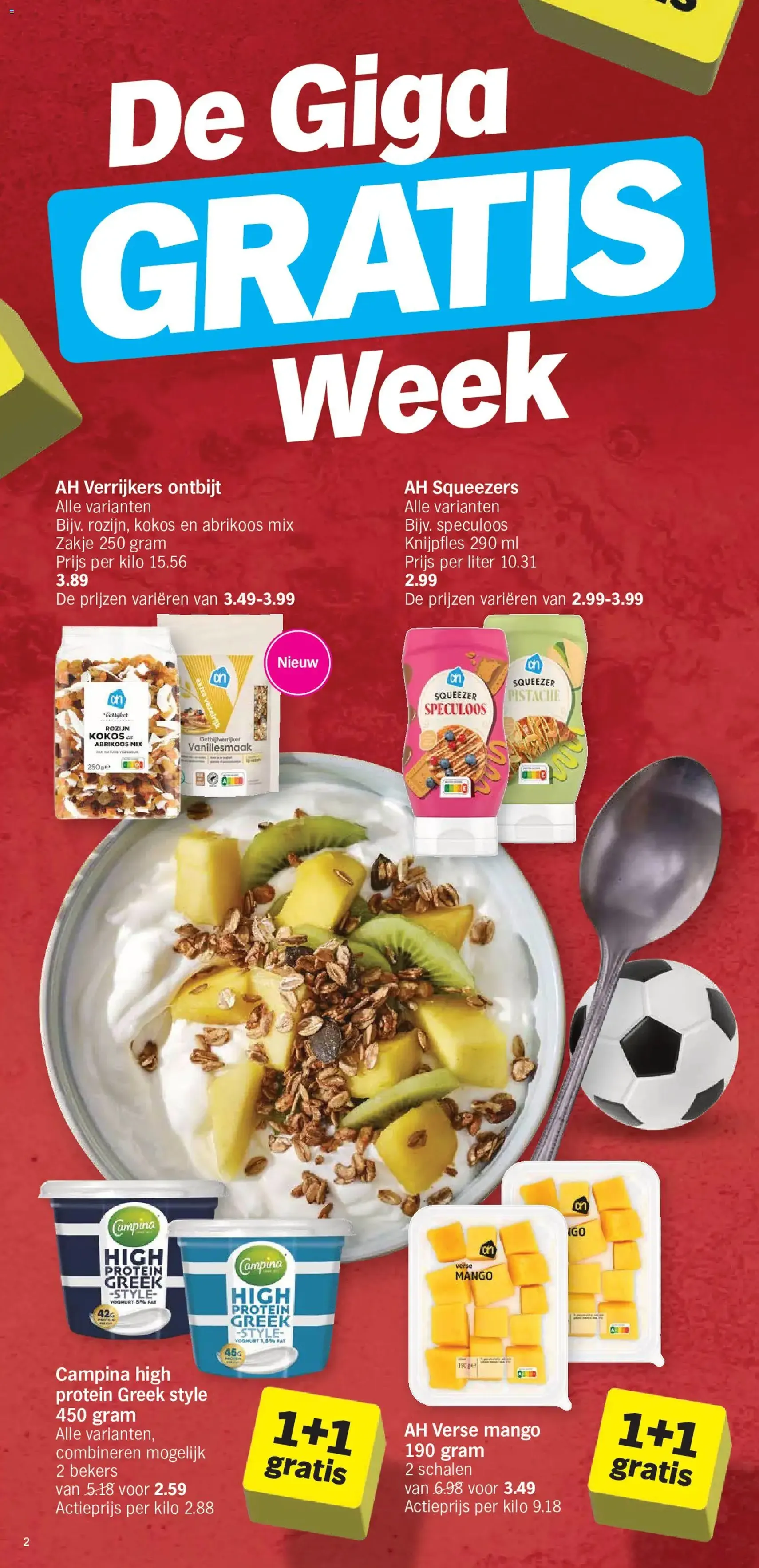 Albert Heijn Folder week / de la semaine 26 - geldige folder vanaf 22/06/2026 pagina 2 van 32