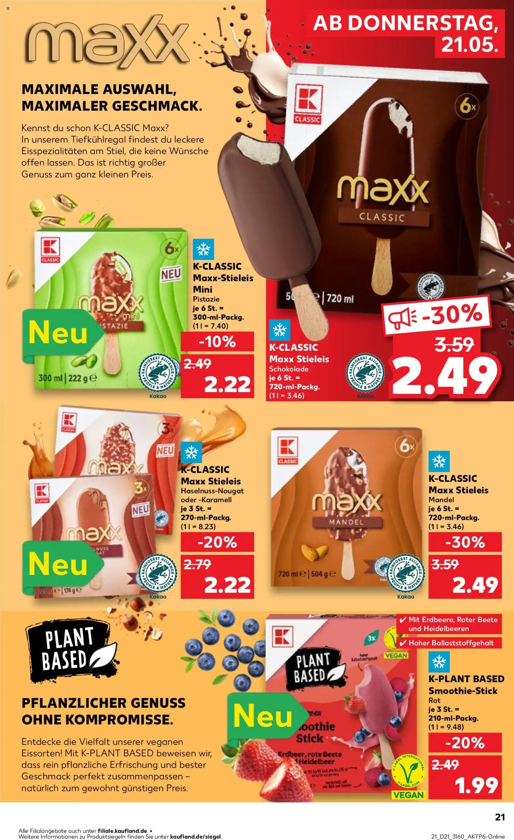 Kaufland Prospekt - Gültiger Prospekt ab 21.05.2026, Seite 21 von insgesamt 58
