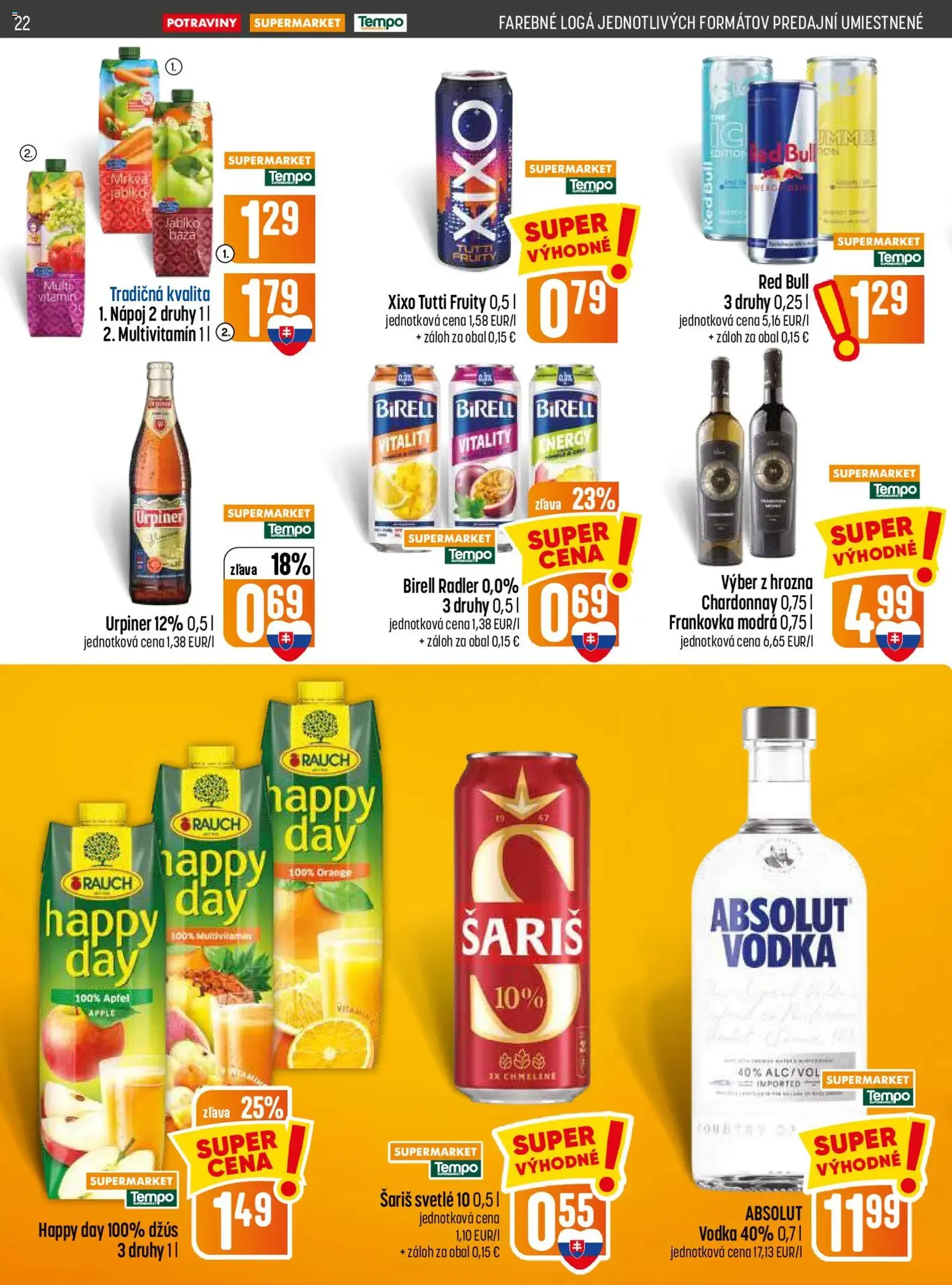 COOP Jednota leták - platný leták od 16.07.2026 strana 22 z 28