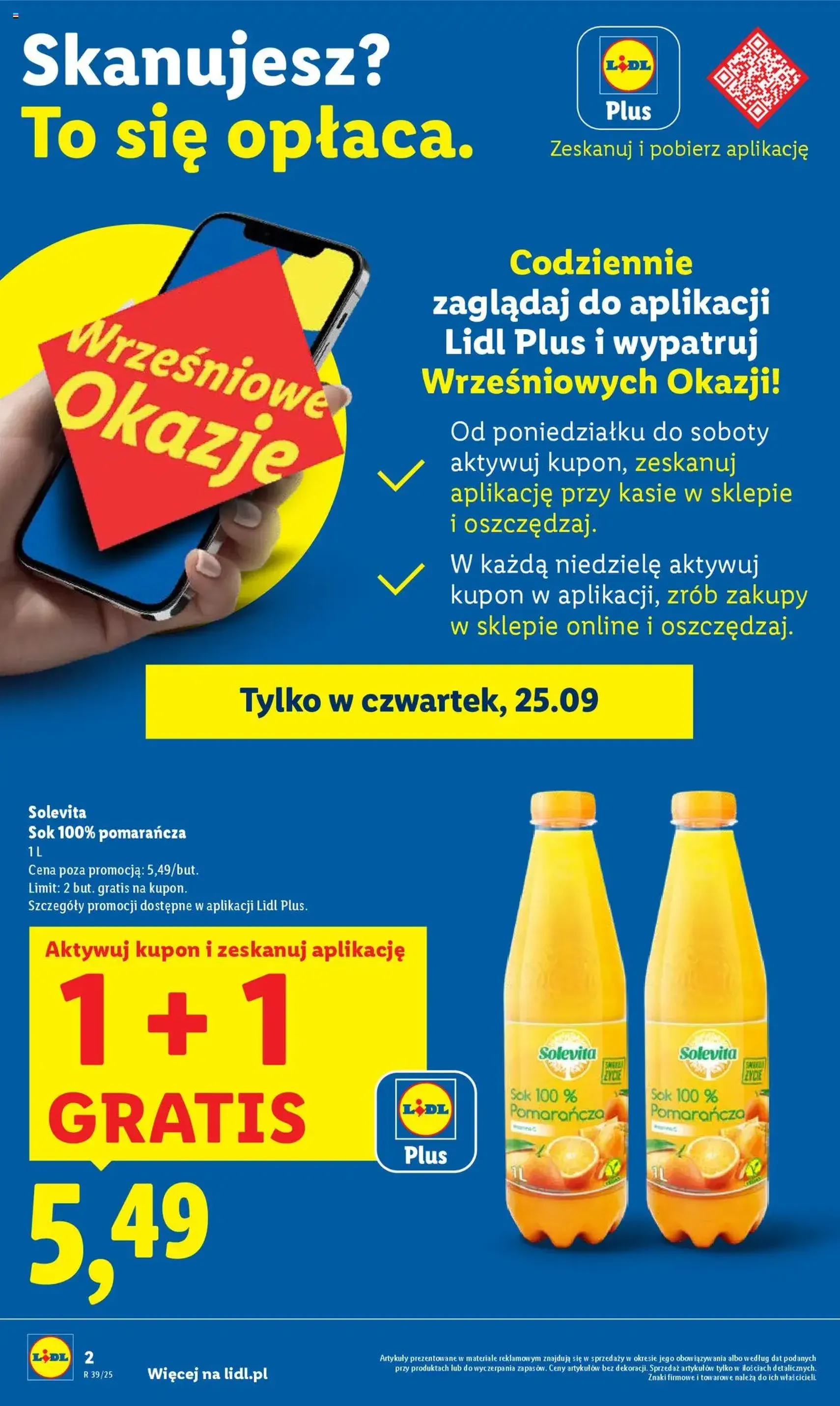 Lidl Gazetka - ważny gazetka od 25.09.2025 strona 2 z 55