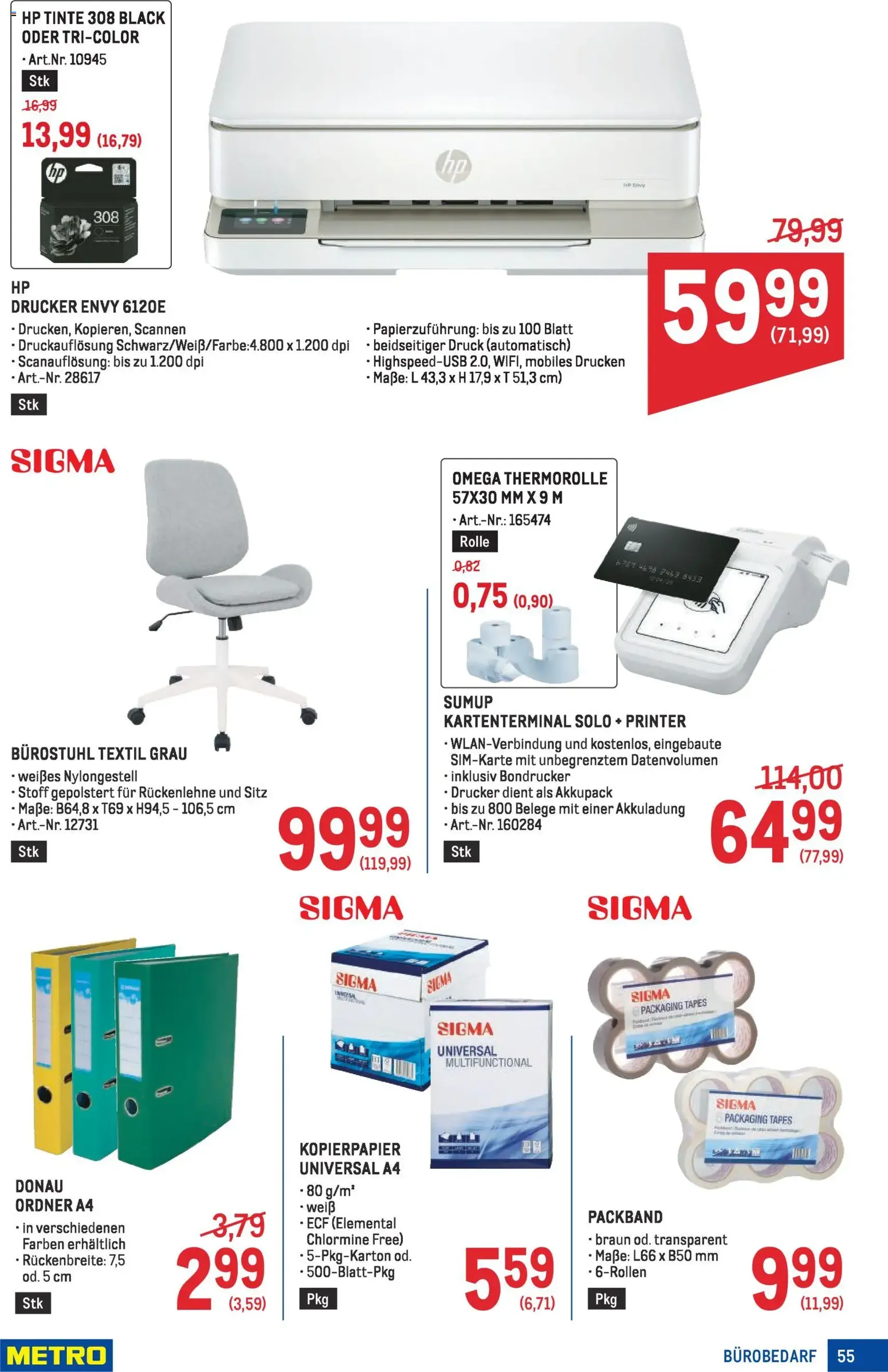 Metro Profi - Gültiger Prospekt ab 22.01.2026, Seite 55 von insgesamt 64