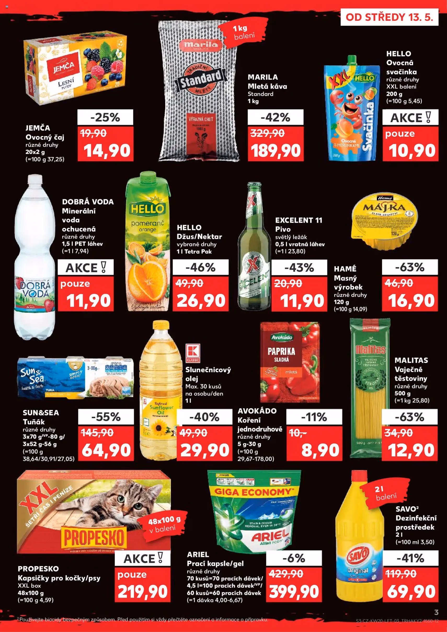 Kaufland leták - platný leták od 13.05.2026 strana 3 z 62
