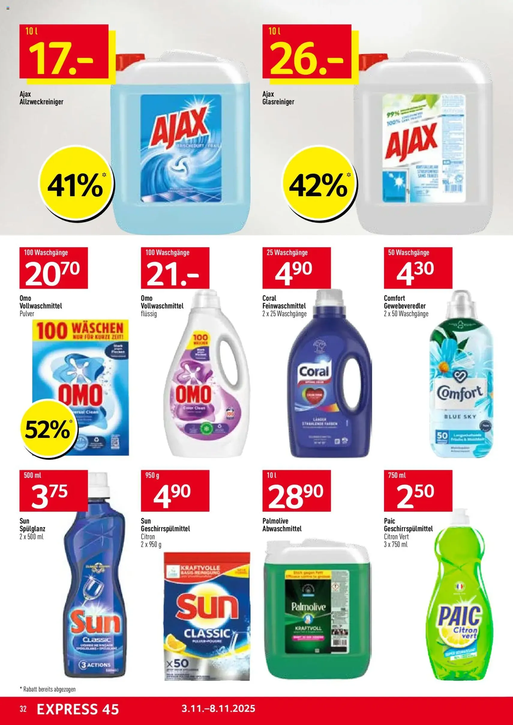 Prodega Aktionen - Gültiger Prospekt ab 03.11.2025, Seite 32 von insgesamt 40