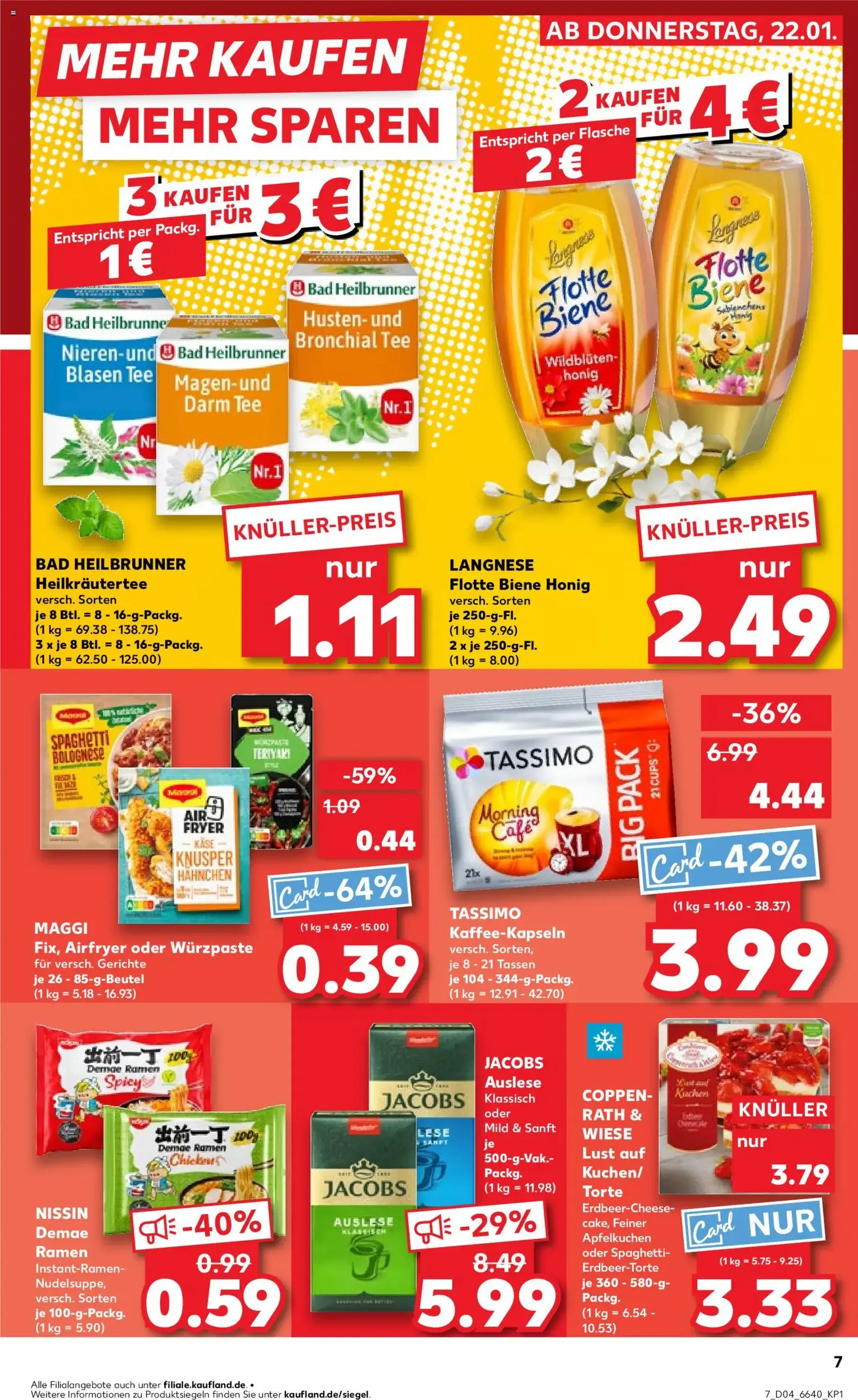 Kaufland Prospekt - Gültiger Prospekt ab 22.01.2026, Seite 7 von insgesamt 59