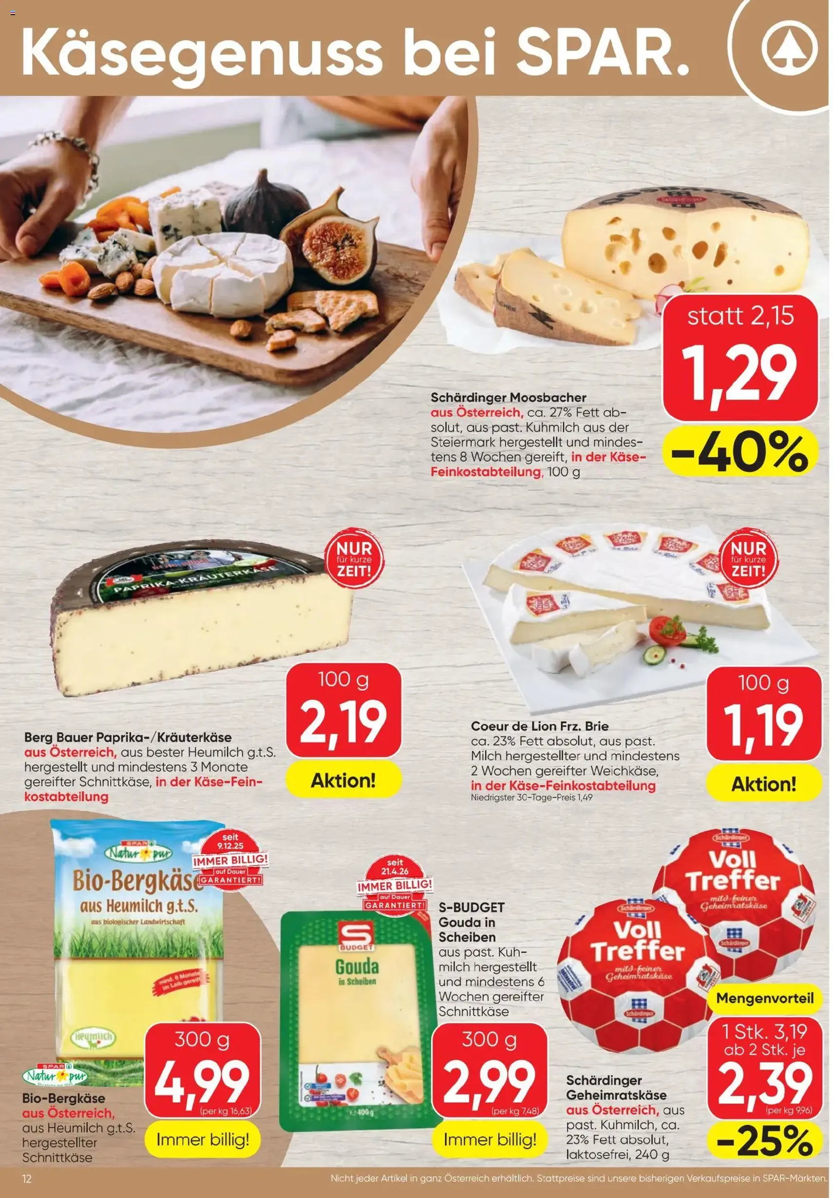 Spar Flugblatt - Gültiger Prospekt ab 03.06.2026, Seite 12 von insgesamt 20