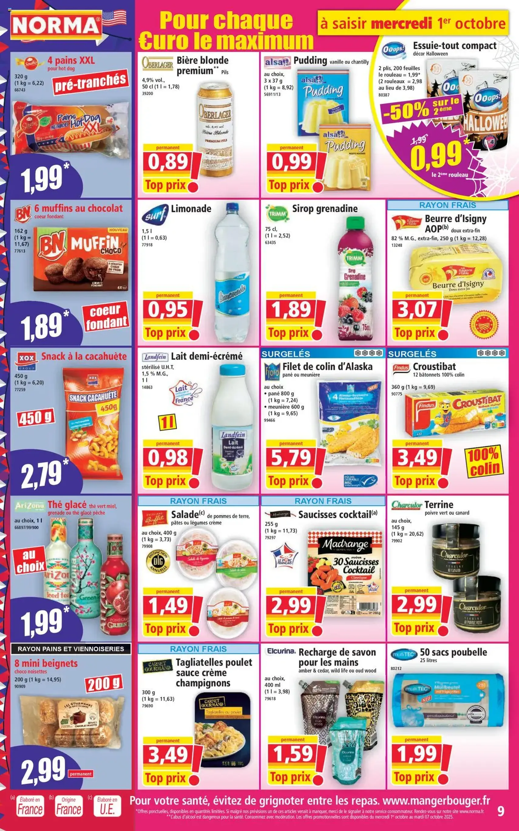 Norma catalogue - brochure valable à partir du 01/10/2025, page 9 sur 14