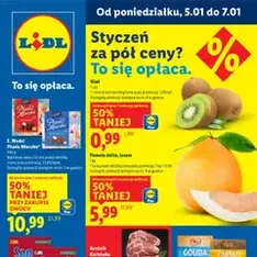Lidl Gazetka - podgląd gazetki ważnej od 05.01.2026