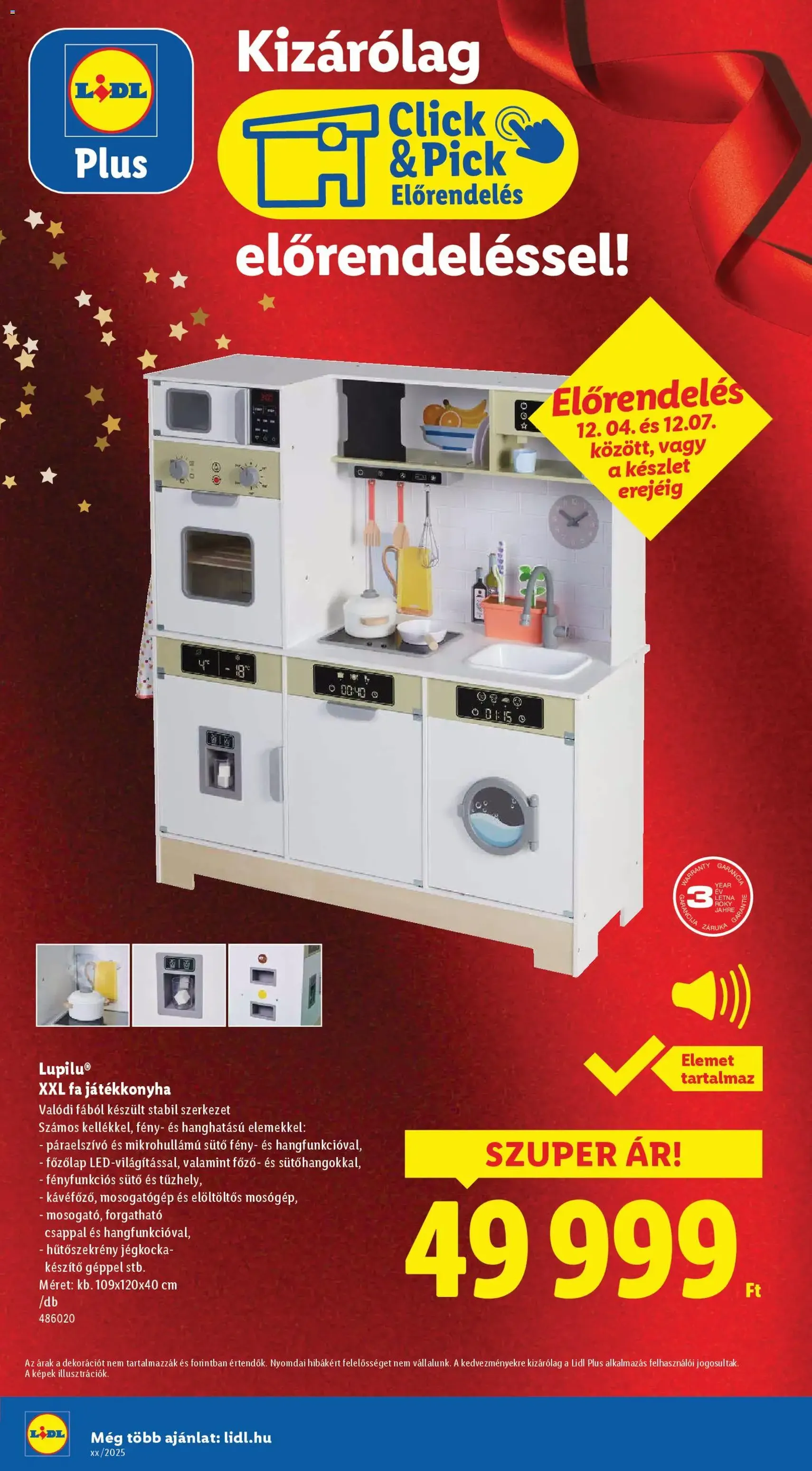 Lidl Akciós újság - 2025.12.04. érvényes szórólap 32 oldal 62 oldalból