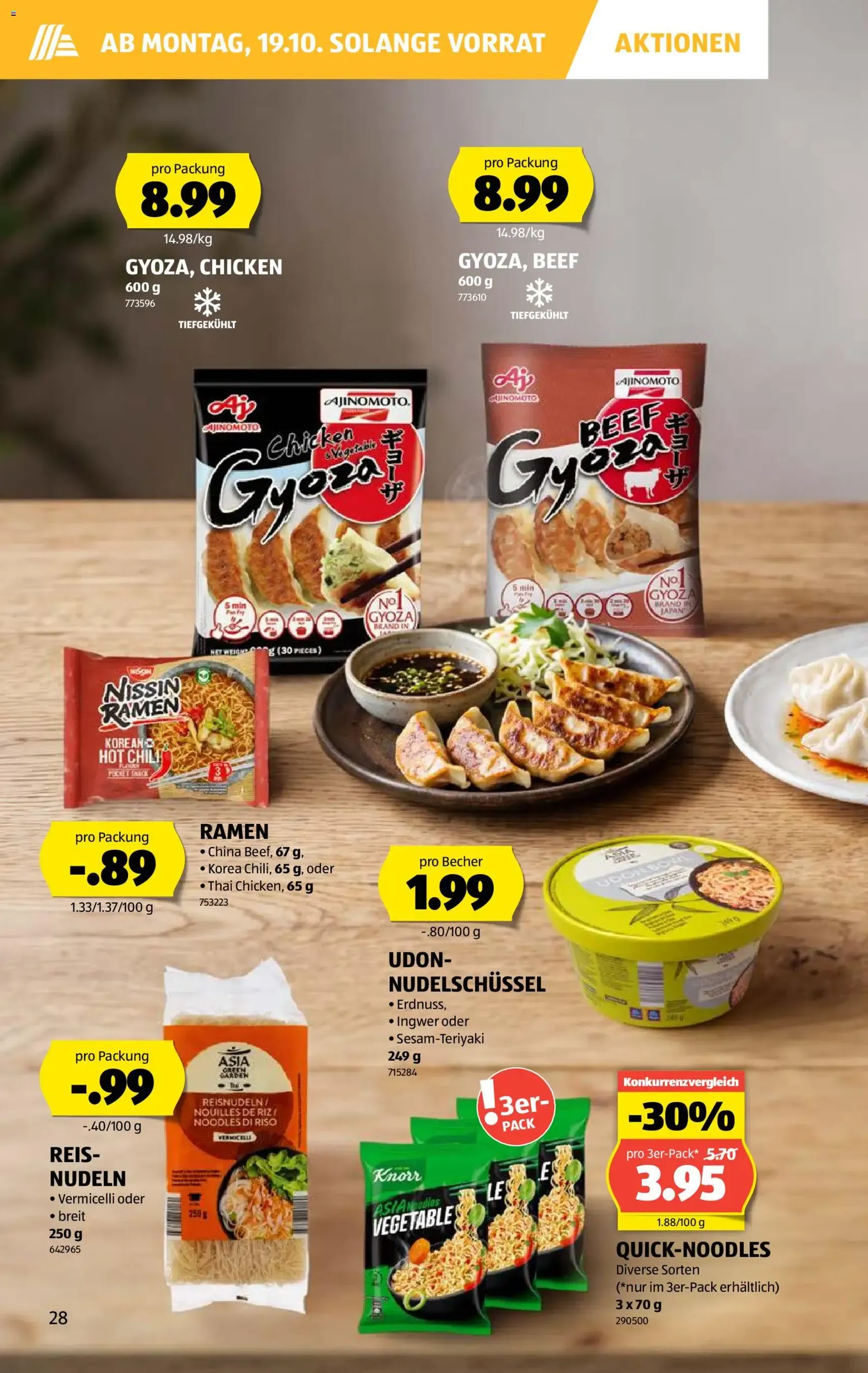 Aldi aktionen - Gültiger Prospekt ab 15.10.2026, Seite 28 von insgesamt 38