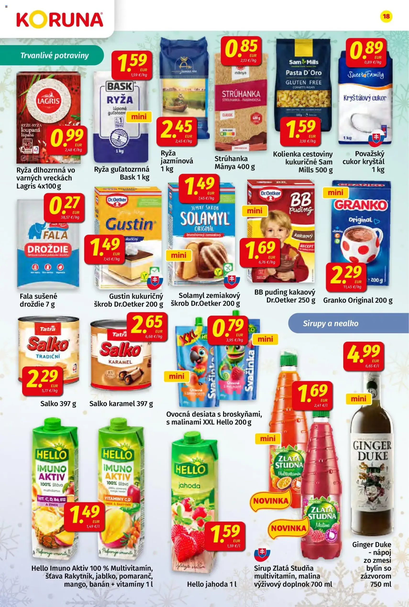 Koruna leták - platný leták od 19.12.2025 strana 18 z 28