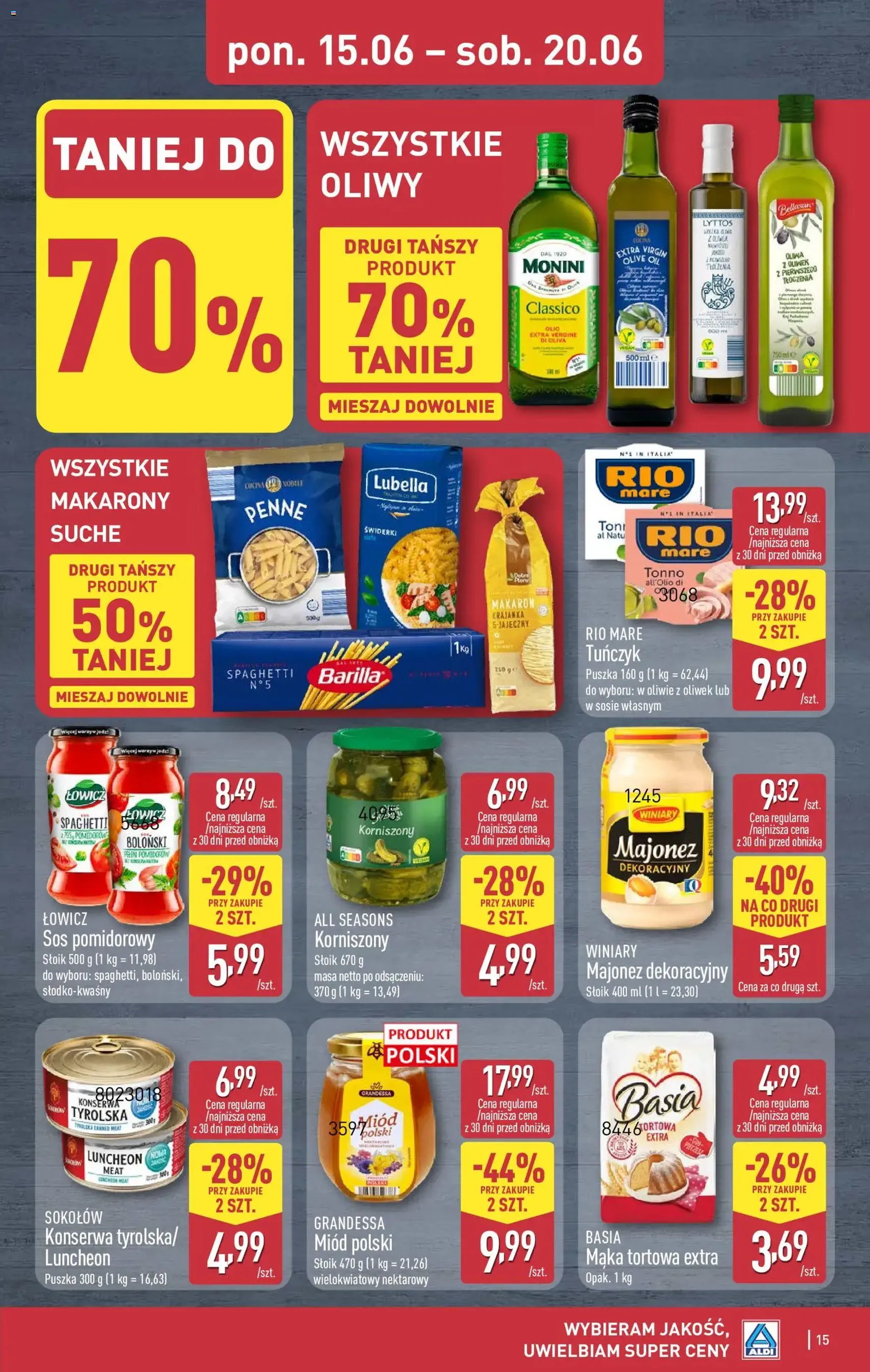 Aldi gazetka - ważny gazetka od 15.06.2026 strona 15 z 40
