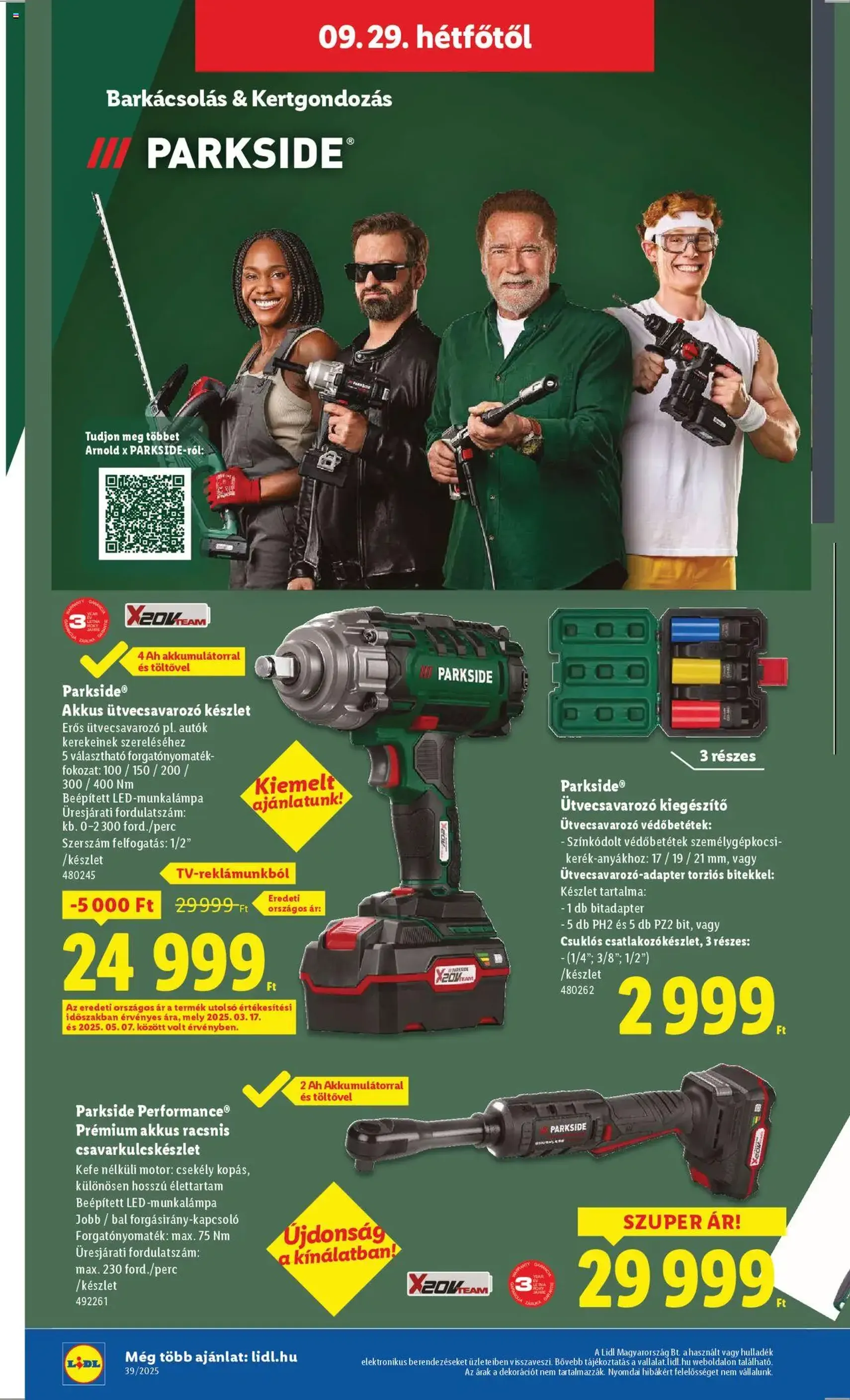 Lidl Akciós újság - 2025.09.25. érvényes szórólap 46 oldal 68 oldalból Lidl Akciós újság - 2025.09.25. érvényes szórólap 46 oldal 68 oldalból