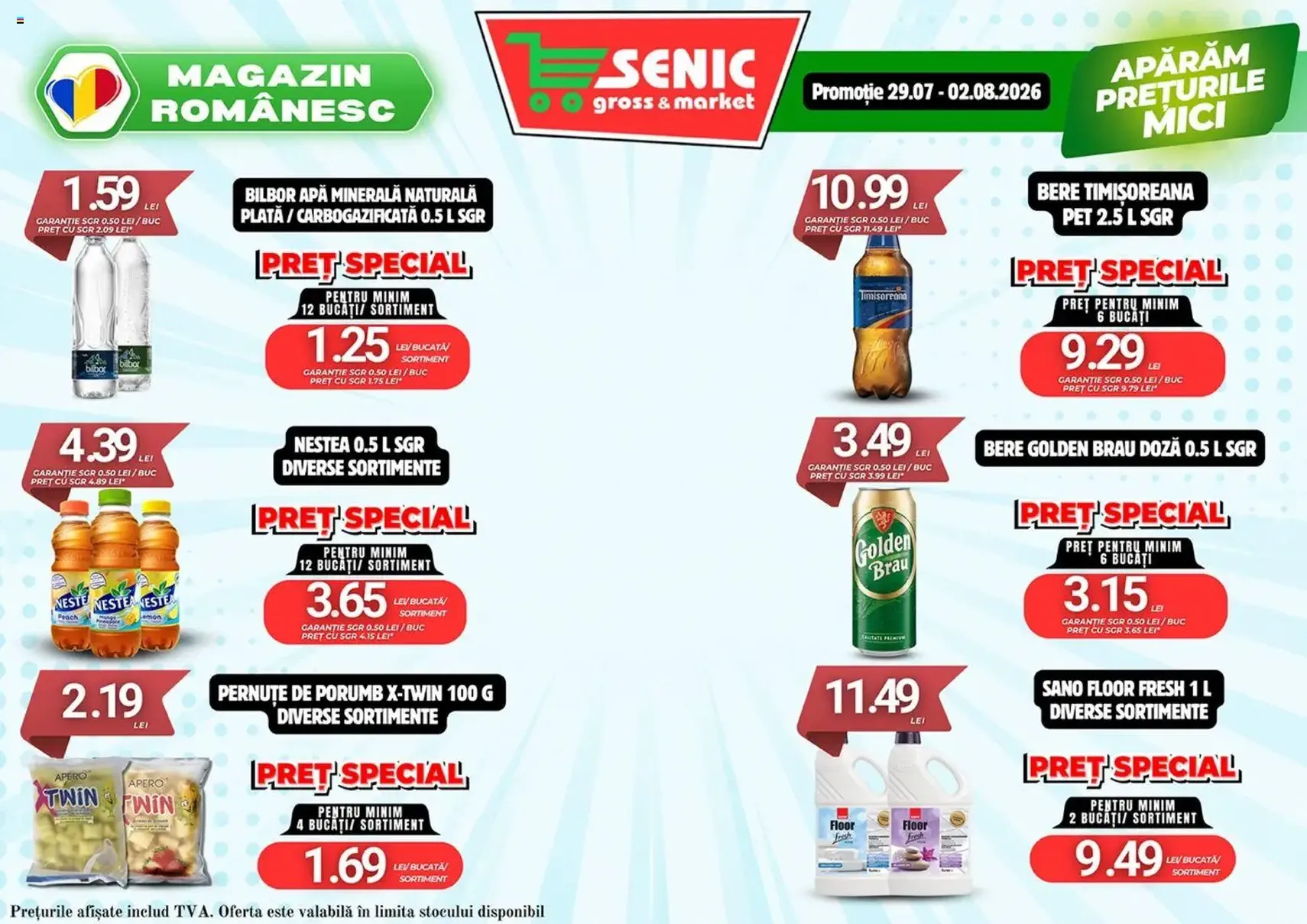 Senic Catalog - cataloage valabile începând cu 27.07.2026 pagina 6 din 8