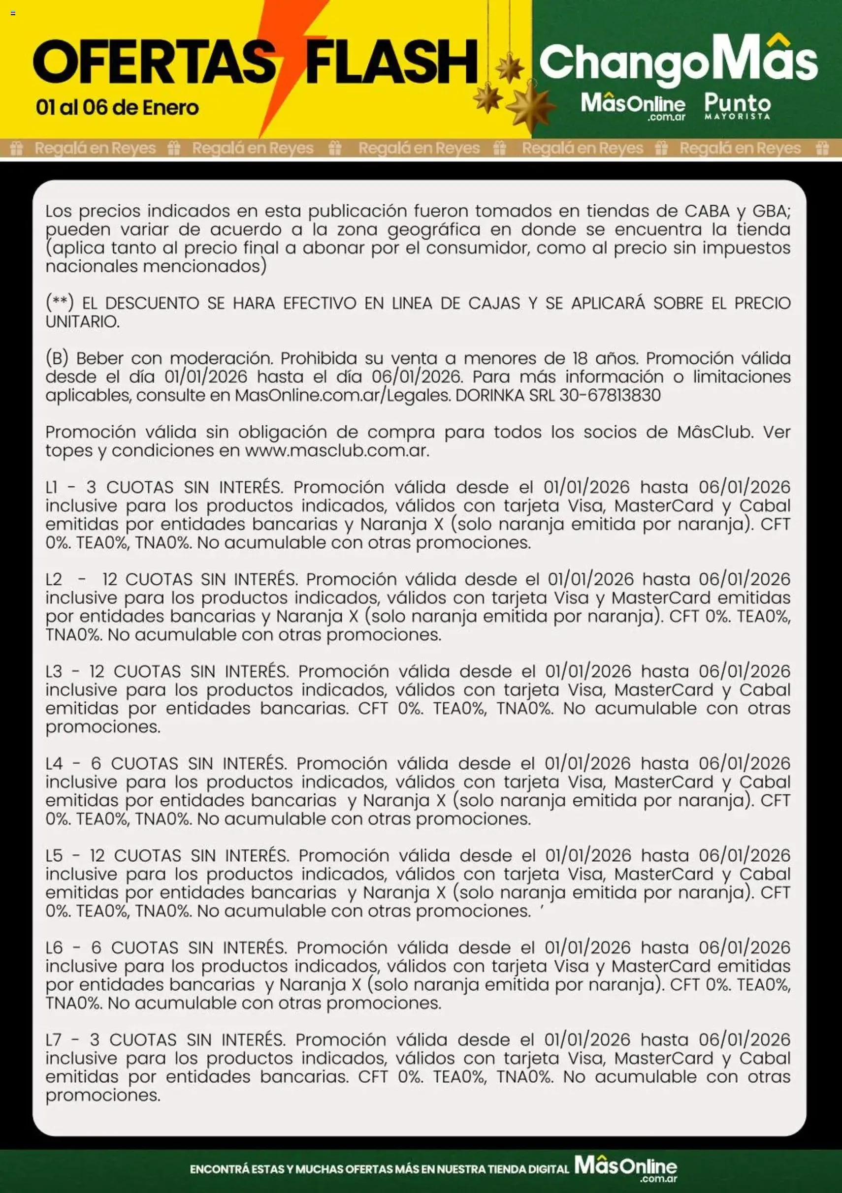 Changomas Black Friday - folleto válido desde 01/01/2026 página 19 de 20