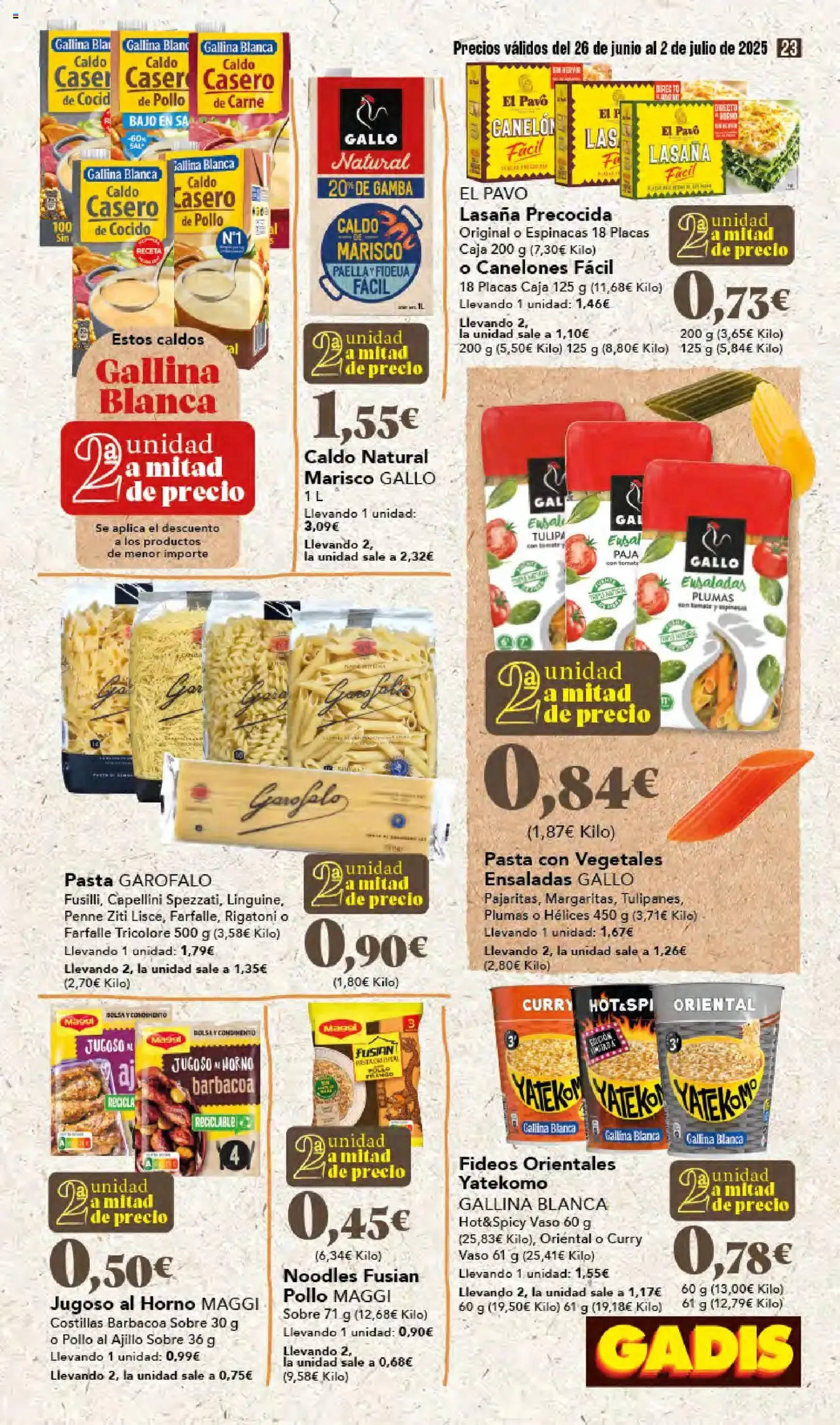 Gadis folleto - folleto válido desde 26/06/2025 página 23 de 40