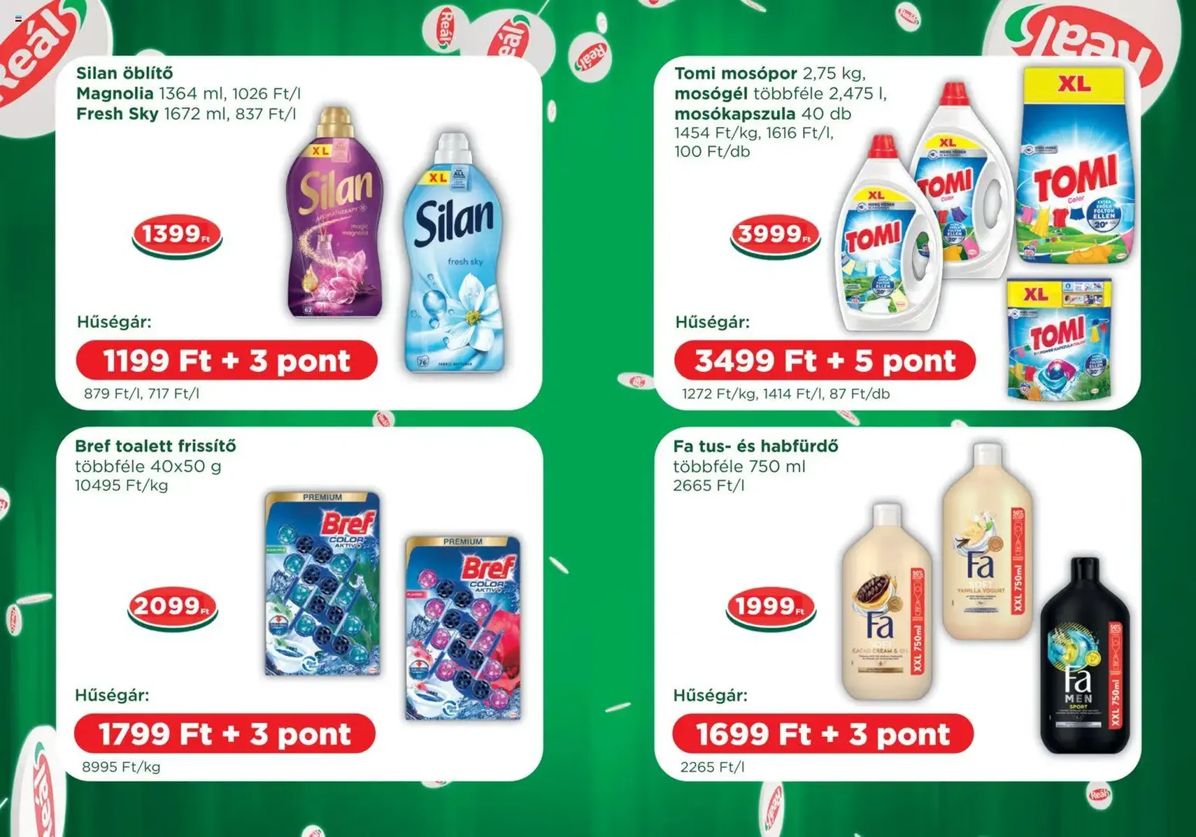 Reál Szórólap - 2025.10.29. érvényes szórólap 2 oldal 2 oldalból