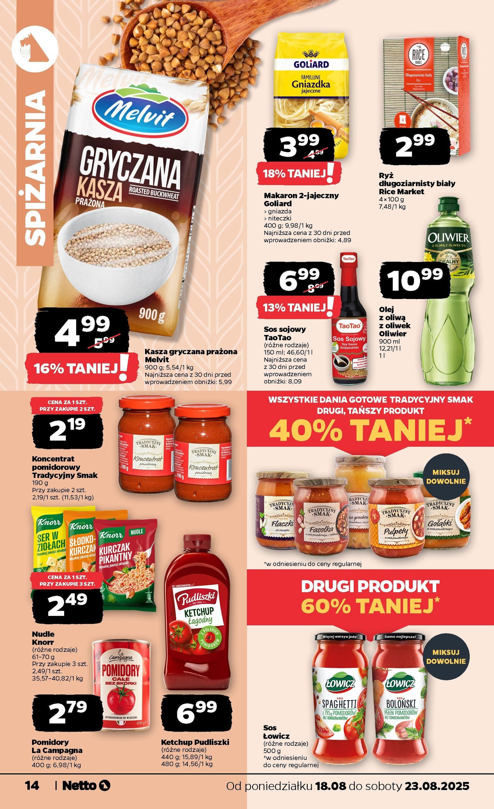 Netto gazetka - Spożywcza - ważny gazetka od 18.08.2025 strona 14 z 33 Netto gazetka - Spożywcza - ważny gazetka od 18.08.2025 strona 14 z 33