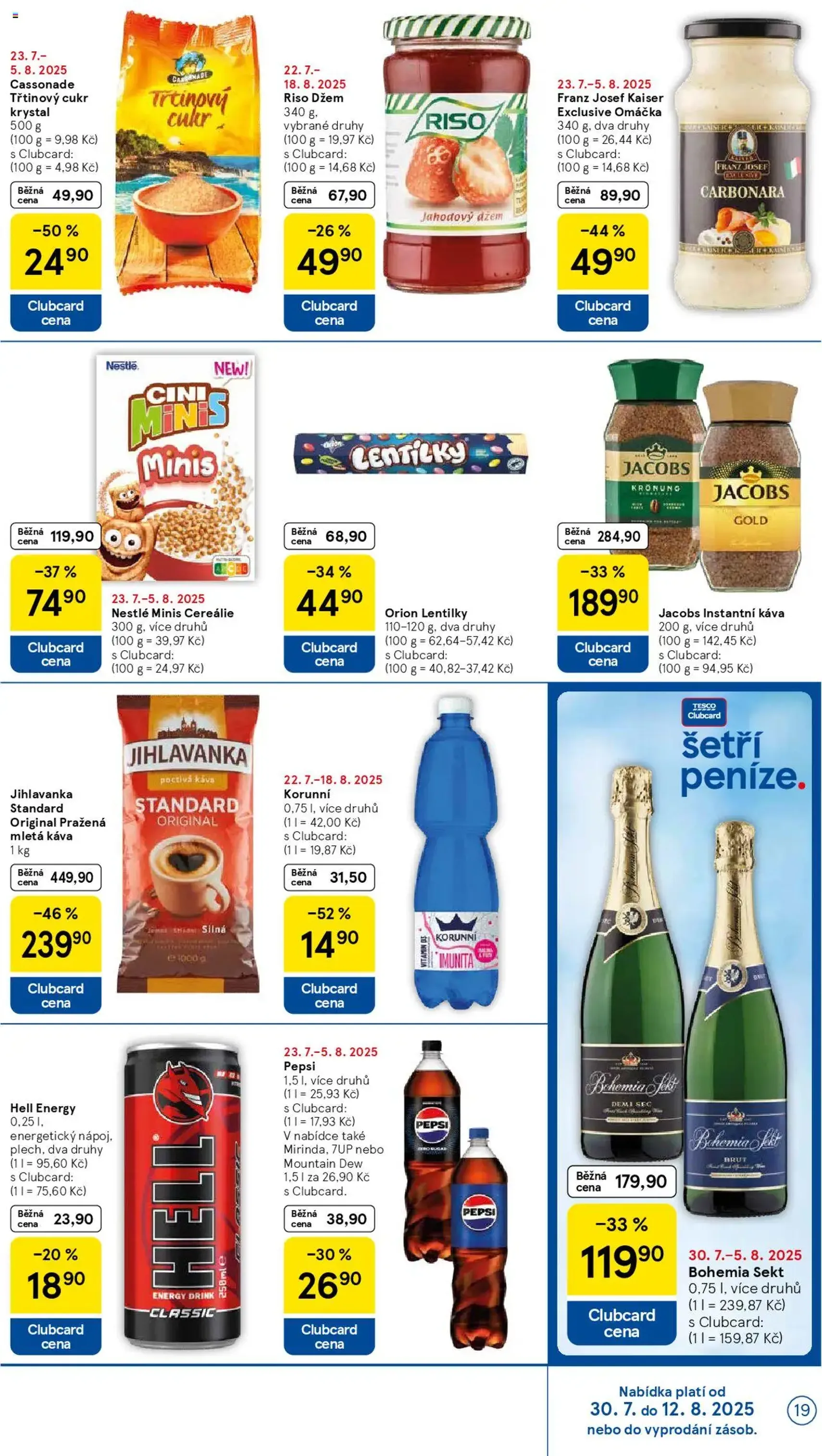 Tesco leták - Hypermarket - platný leták od 30.07.2025 strana 19 z 28 Tesco leták - Hypermarket - platný leták od 30.07.2025 strana 19 z 28