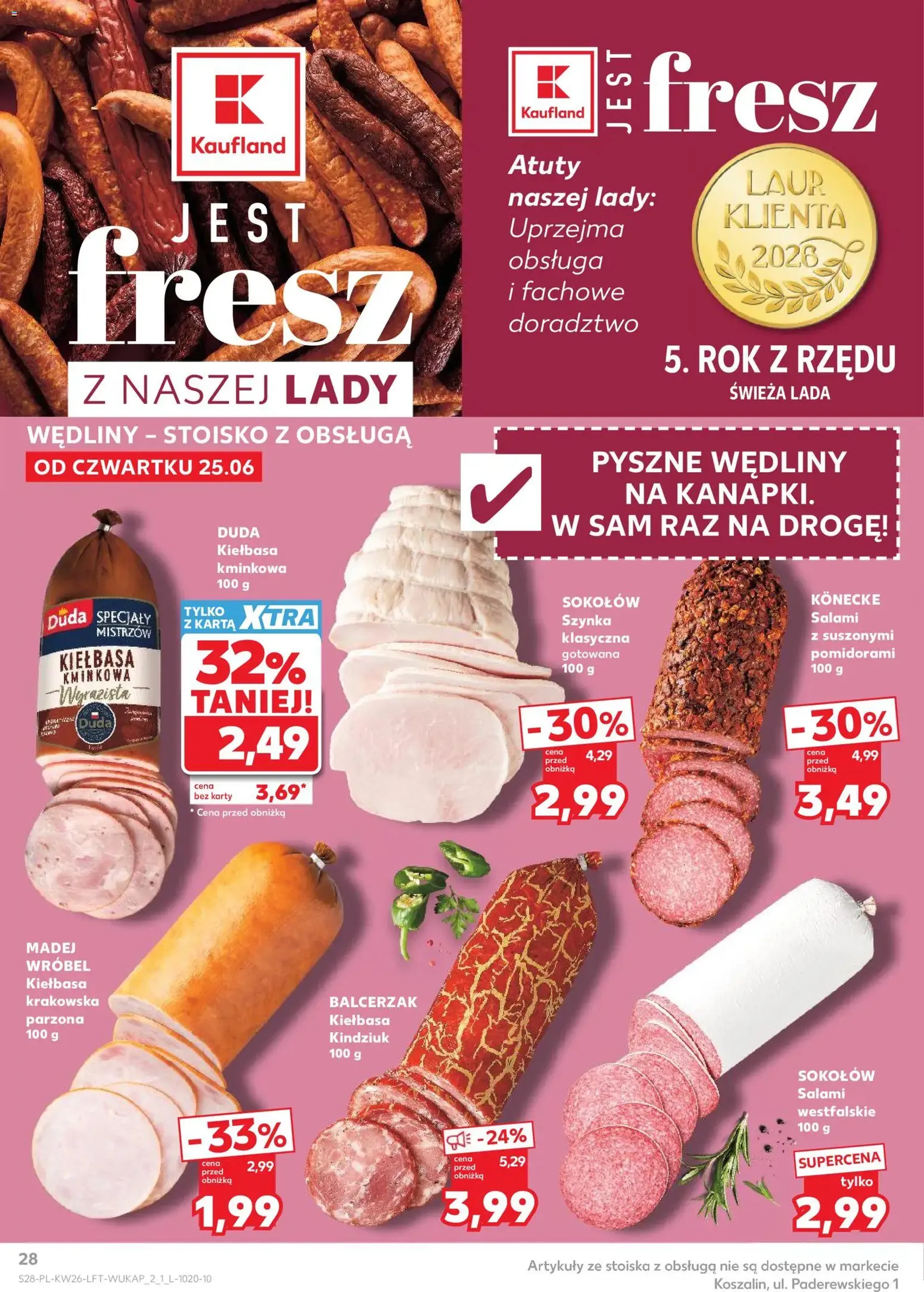 Kaufland gazetka - ważny gazetka od 25.06.2026 strona 28 z 64
