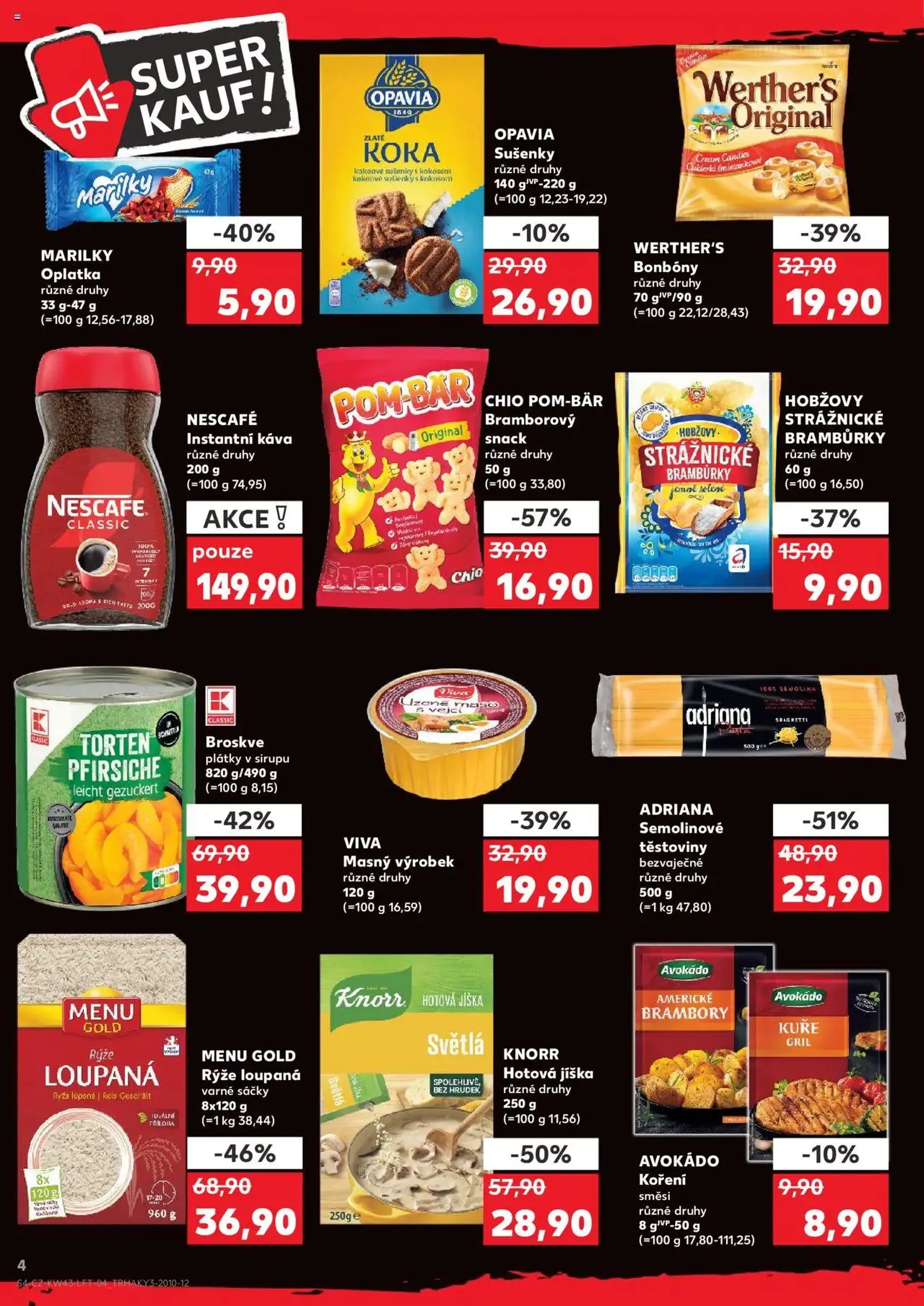 Kaufland leták - platný leták od 22.10.2025 strana 4 z 90 Kaufland leták - platný leták od 22.10.2025 strana 4 z 90