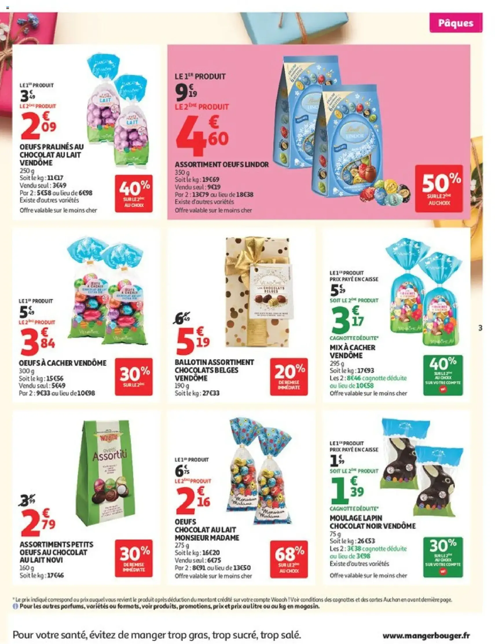 Auchan prospectus - brochure valable à partir du 24/03/2026, page 3 sur 36
