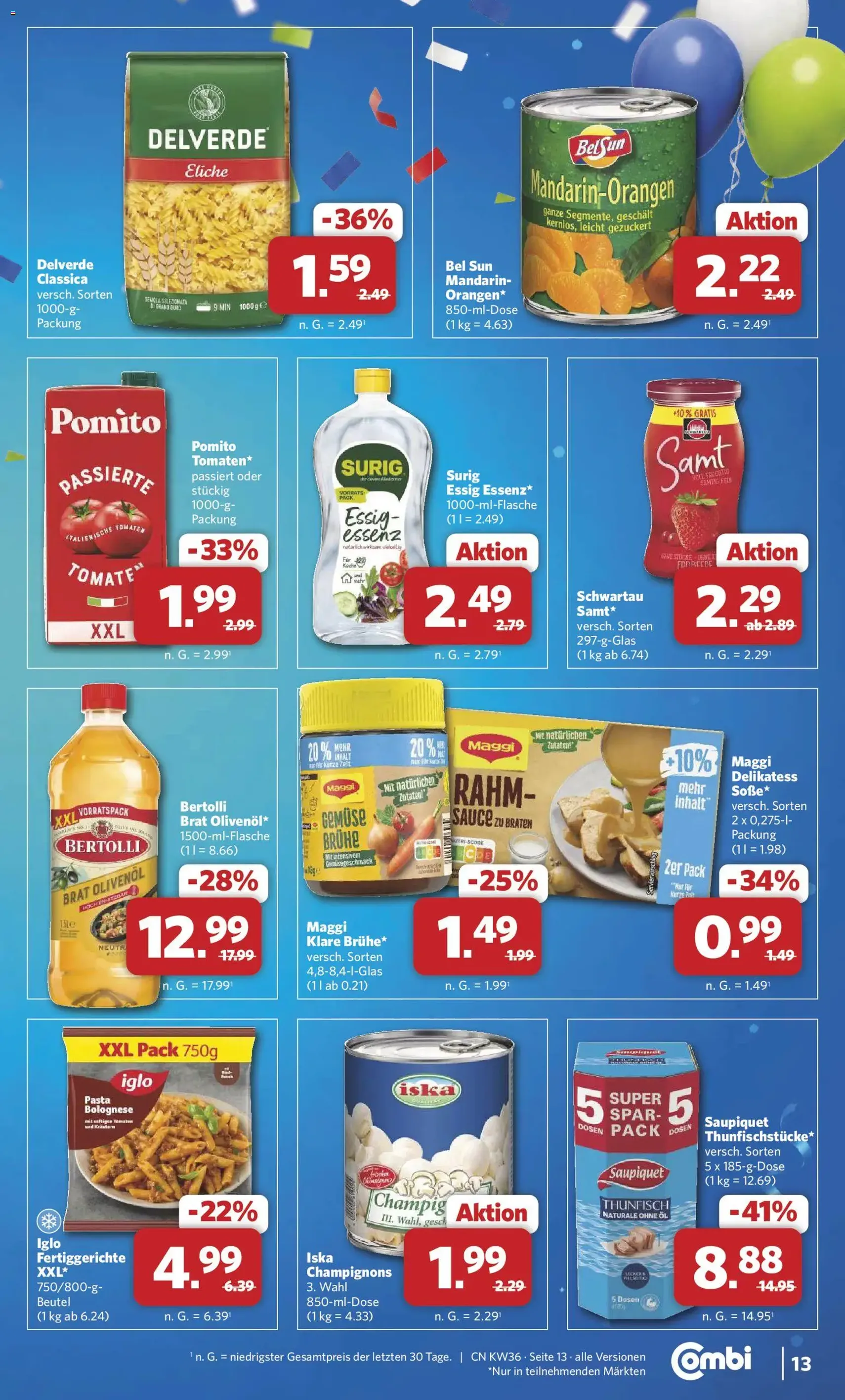 Combi Prospekt - Gültiger Prospekt ab 31.08.2026, Seite 13 von insgesamt 32