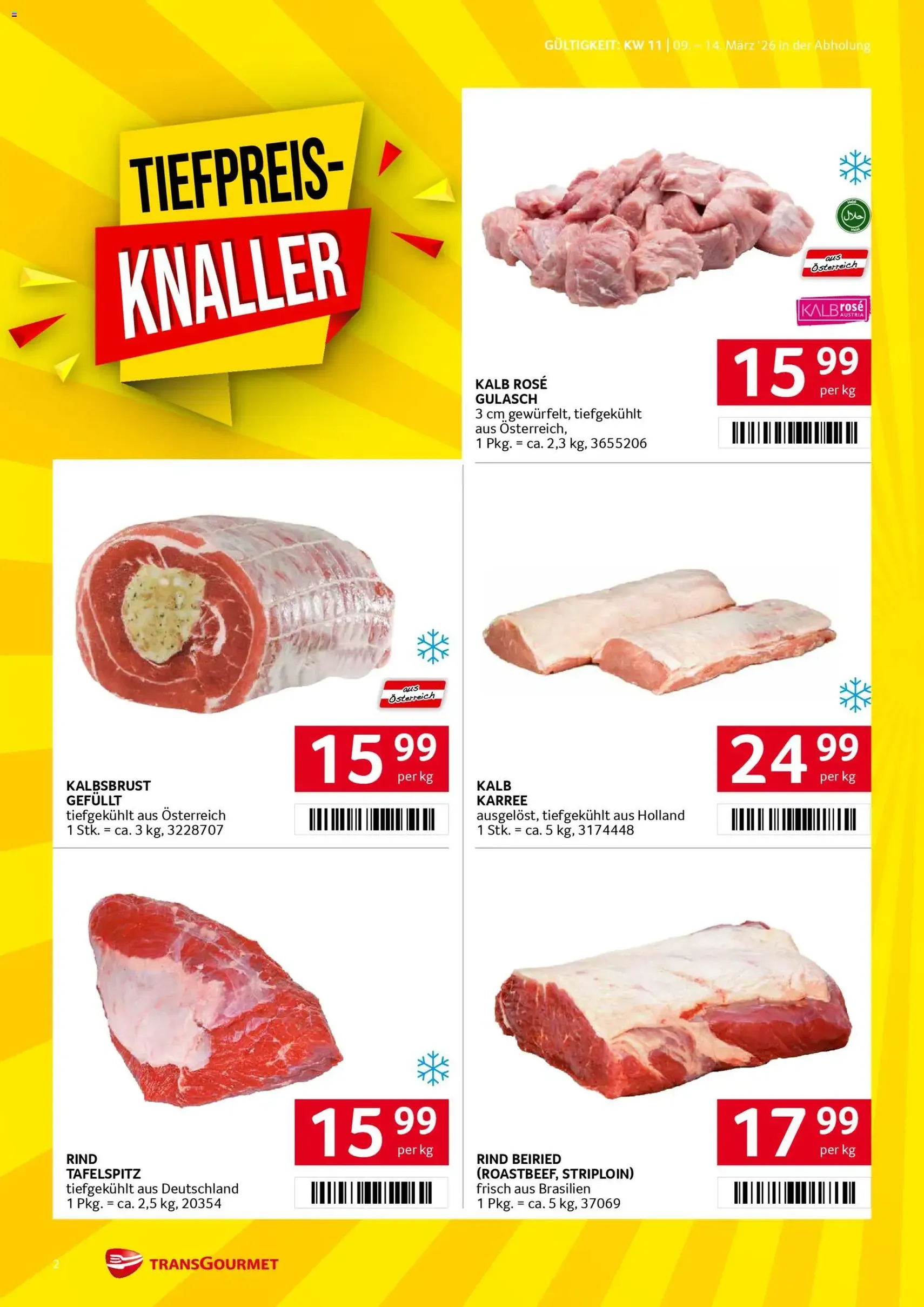 Transgourmet Flugblatt - Gültiger Prospekt ab 08.03.2026, Seite 2 von insgesamt 32