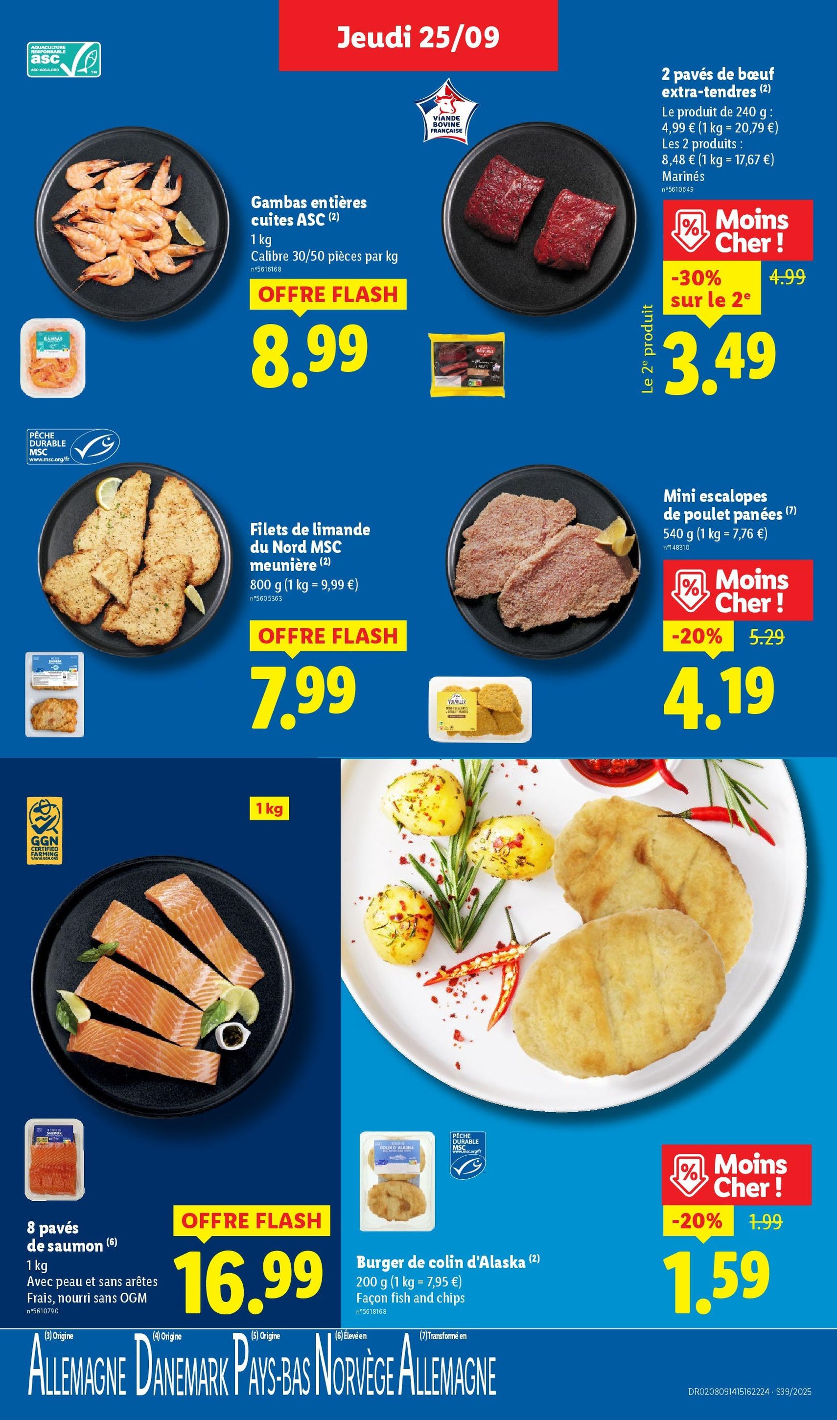 LIDL catalogue semaine 39 - brochure valable à partir du 25/09/2025, page 7 sur 73