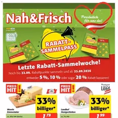 Nah und Frisch Flugblatt - Prospekt Vorschau gültig ab 16.09.2026