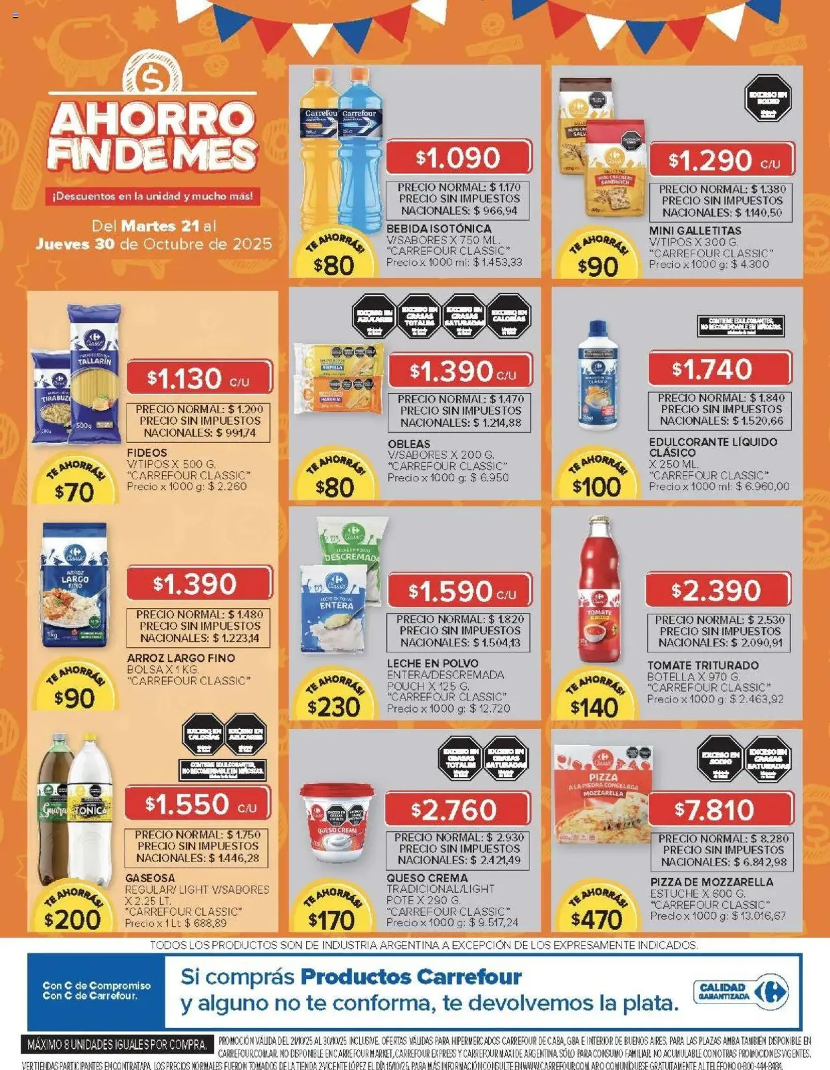 Carrefour - Ofertas Carrefour | 21 al 30 Octubre - 877a82af-aec3-47b2-a5ca-060b2cfa1f47 - folleto válido desde 21/10/2025 página 14 de 47 Carrefour - Ofertas Carrefour | 21 al 30 Octubre - 877a82af-aec3-47b2-a5ca-060b2cfa1f47 - folleto válido desde 21/10/2025 página 14 de 47