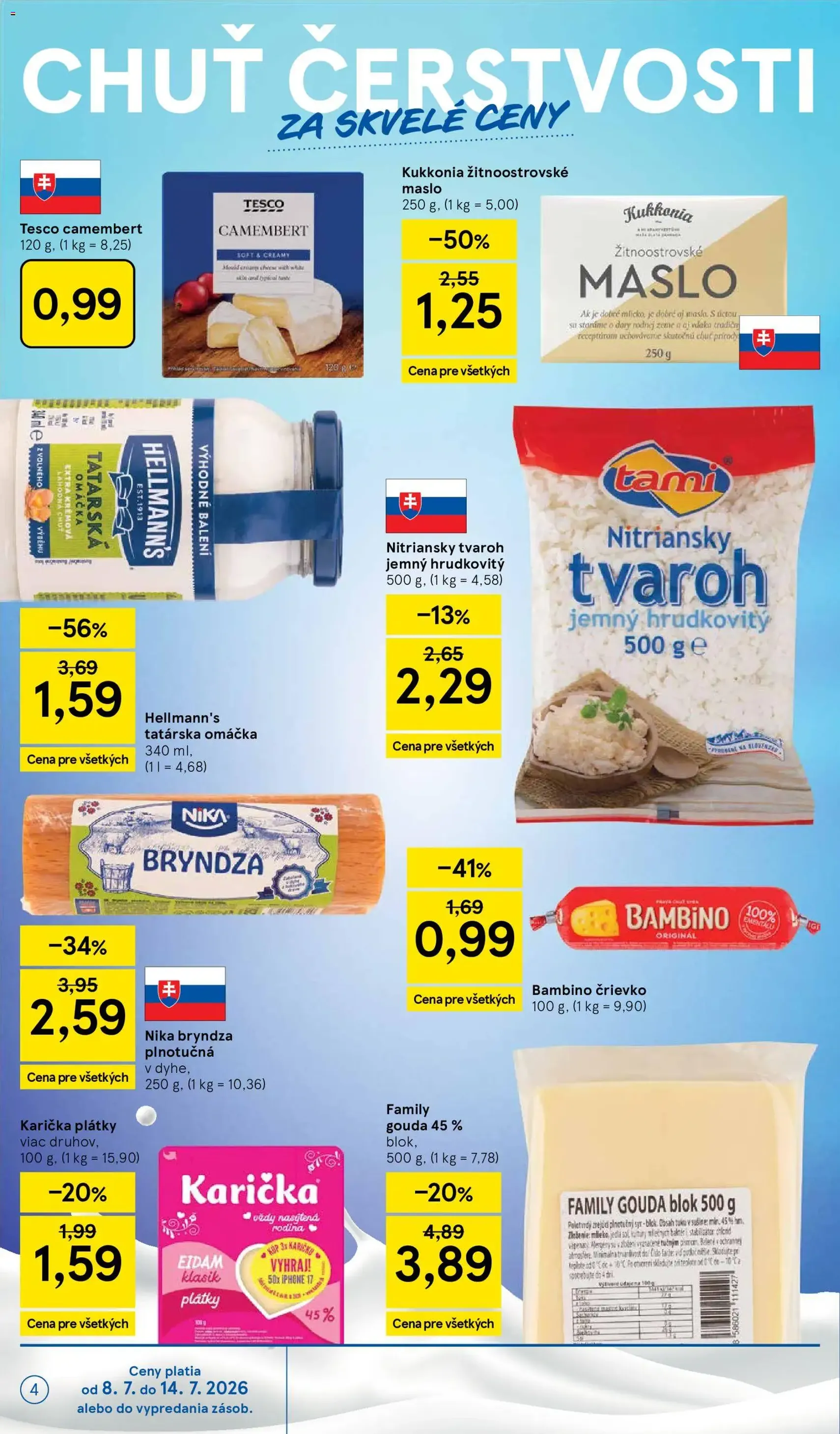 Tesco Hypermarket - leták - platný leták od 08.07.2026 strana 4 z 48