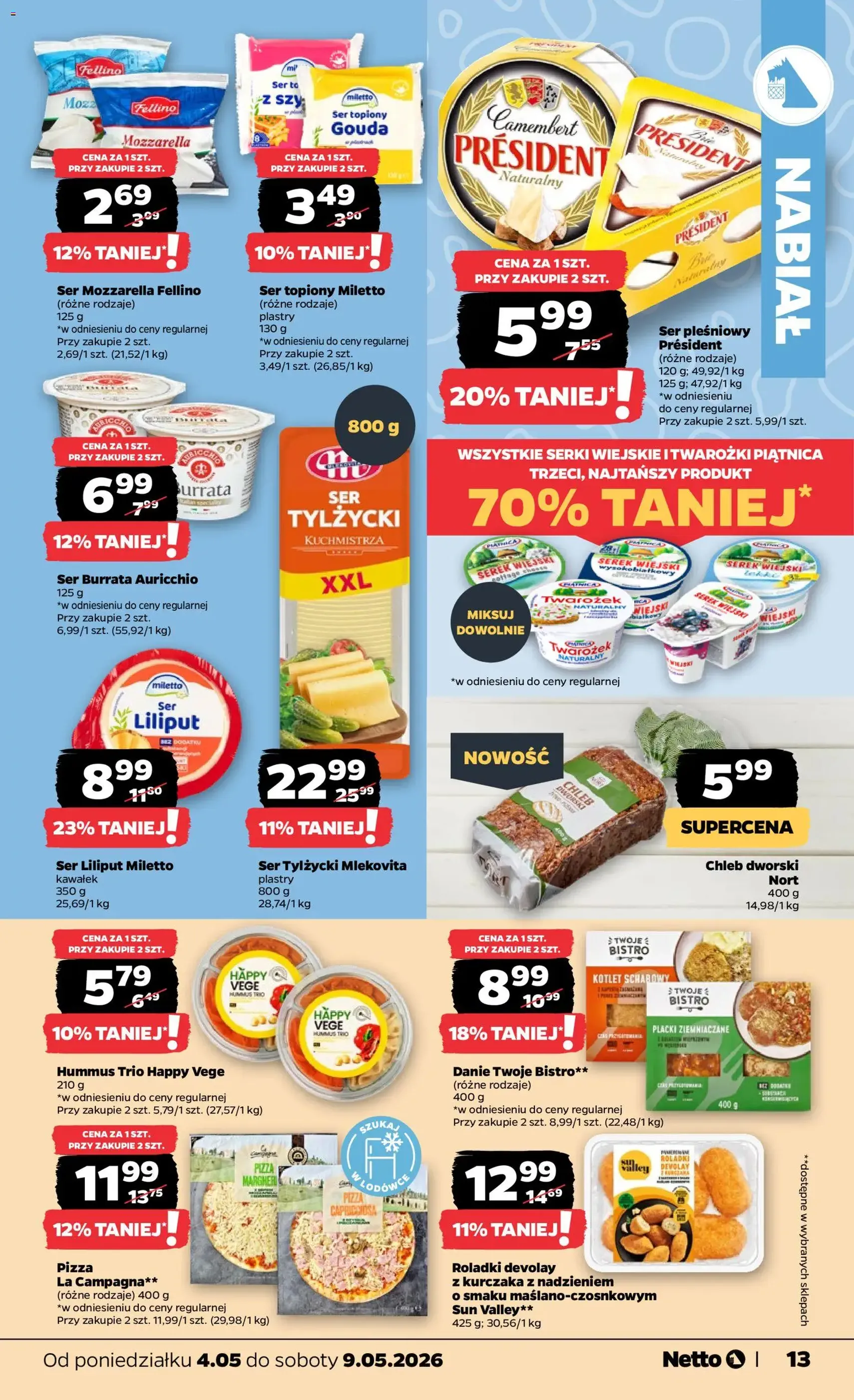 Netto gazetka od poniedziałku spożywcza - ważny gazetka od 04.05.2026 strona 13 z 31