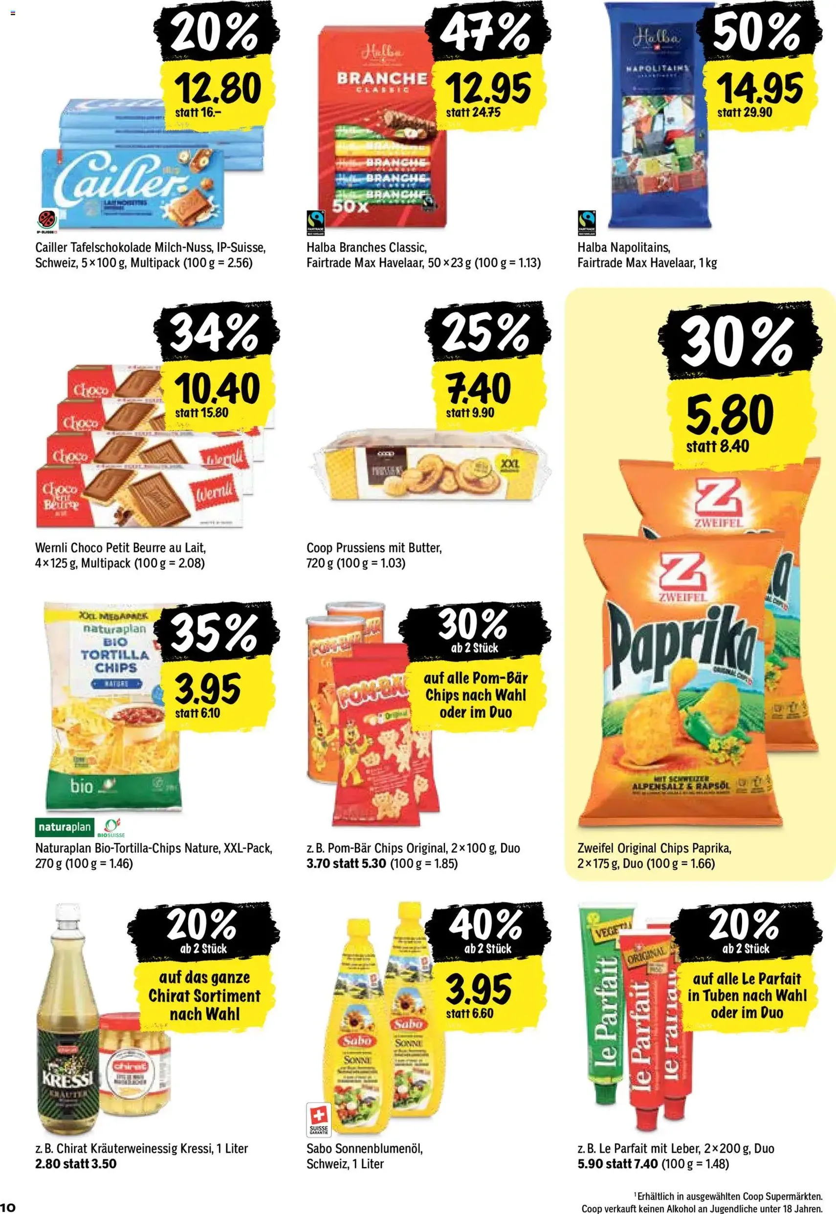 Coop aktionen - Gültiger Prospekt ab 27.08.2026, Seite 10 von insgesamt 24