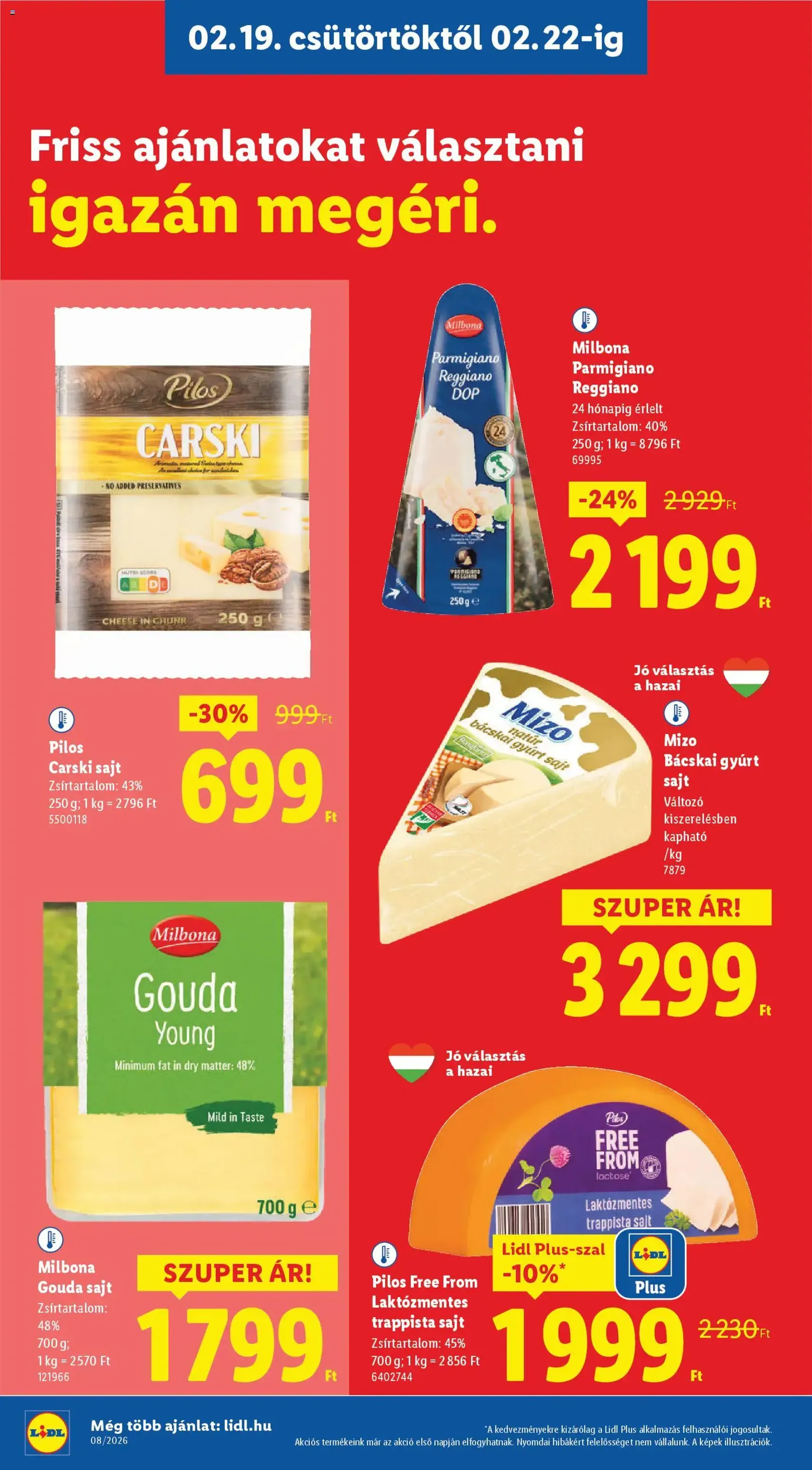 Lidl Akciós újság - 2026.02.19. érvényes szórólap 8 oldal 58 oldalból
