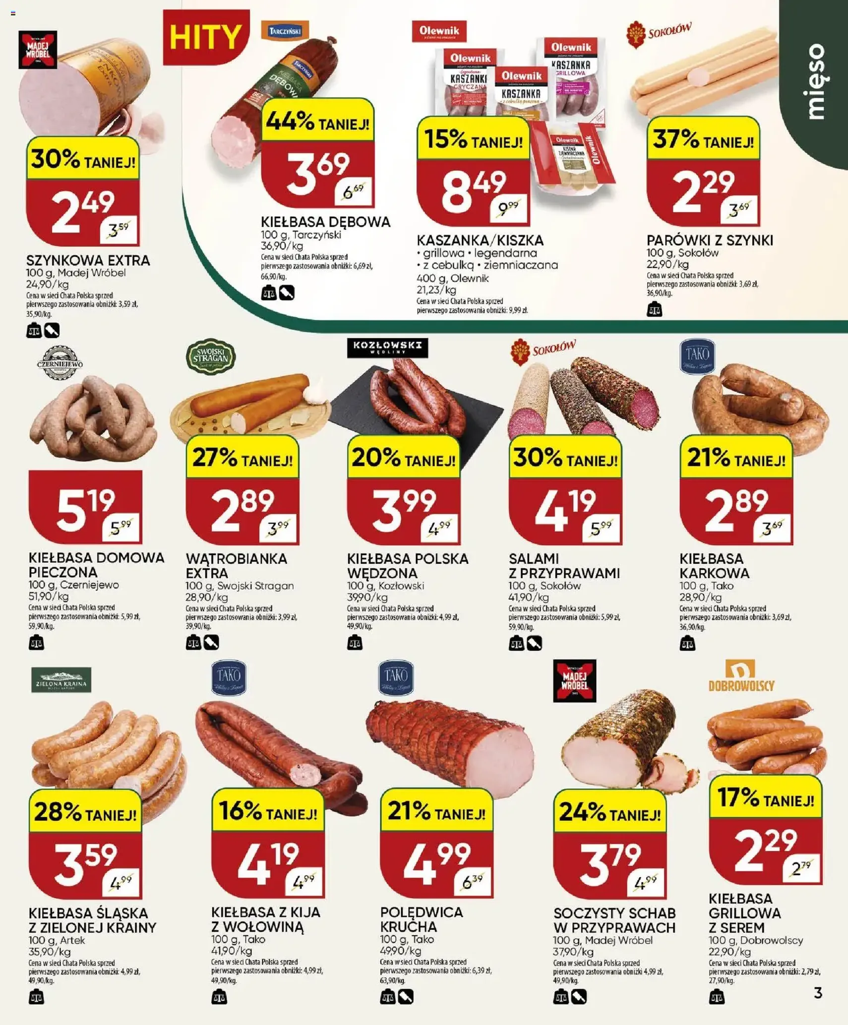 Chata Polska gazetka - ważny gazetka od 18.06.2026 strona 3 z 24