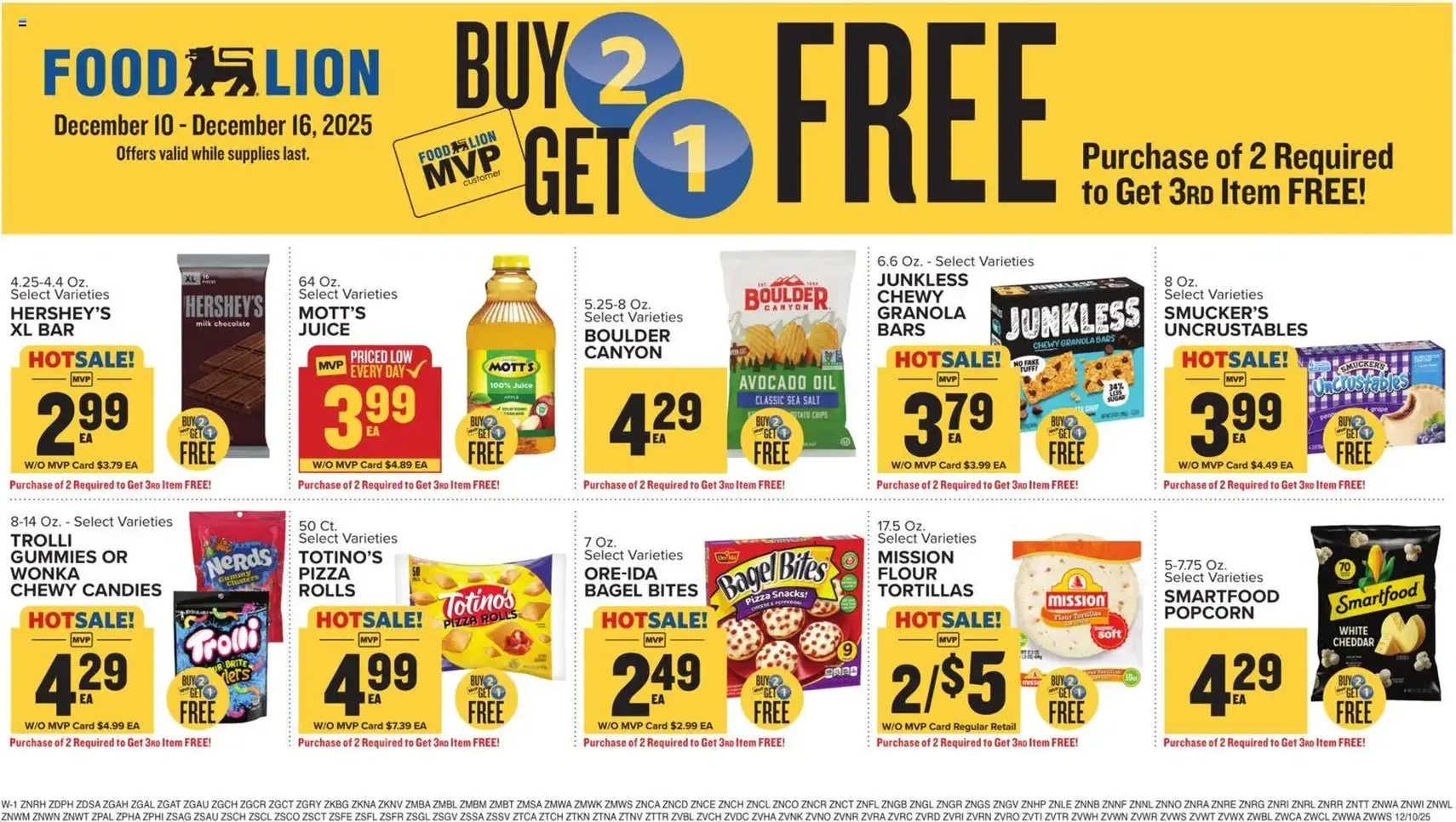 Food Lion Weekly Ad - valid flyer from 12/10/2025, page 17 of 21