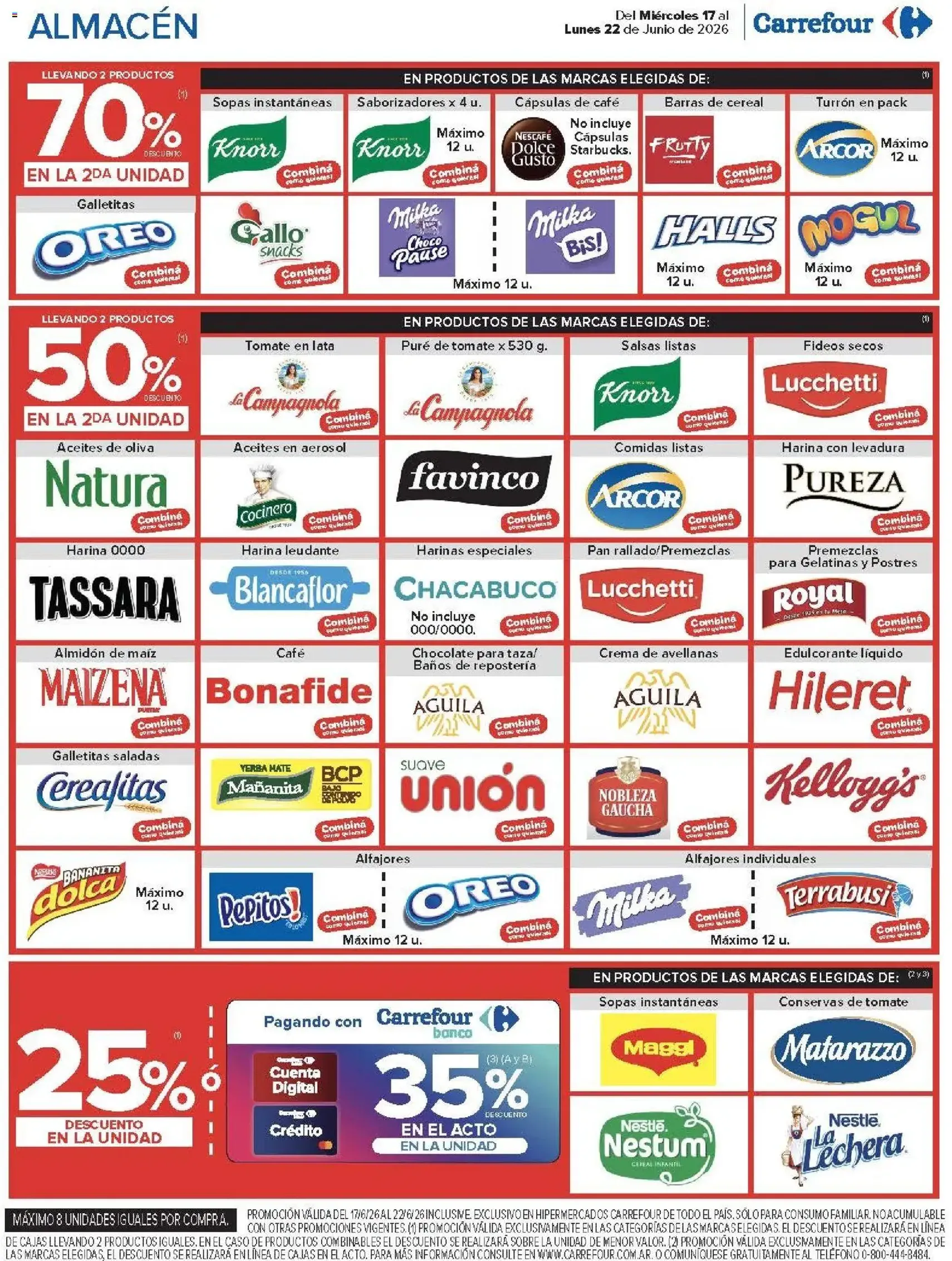 Carrefour ofertas - folleto válido desde 17/06/2026 página 12 de 64