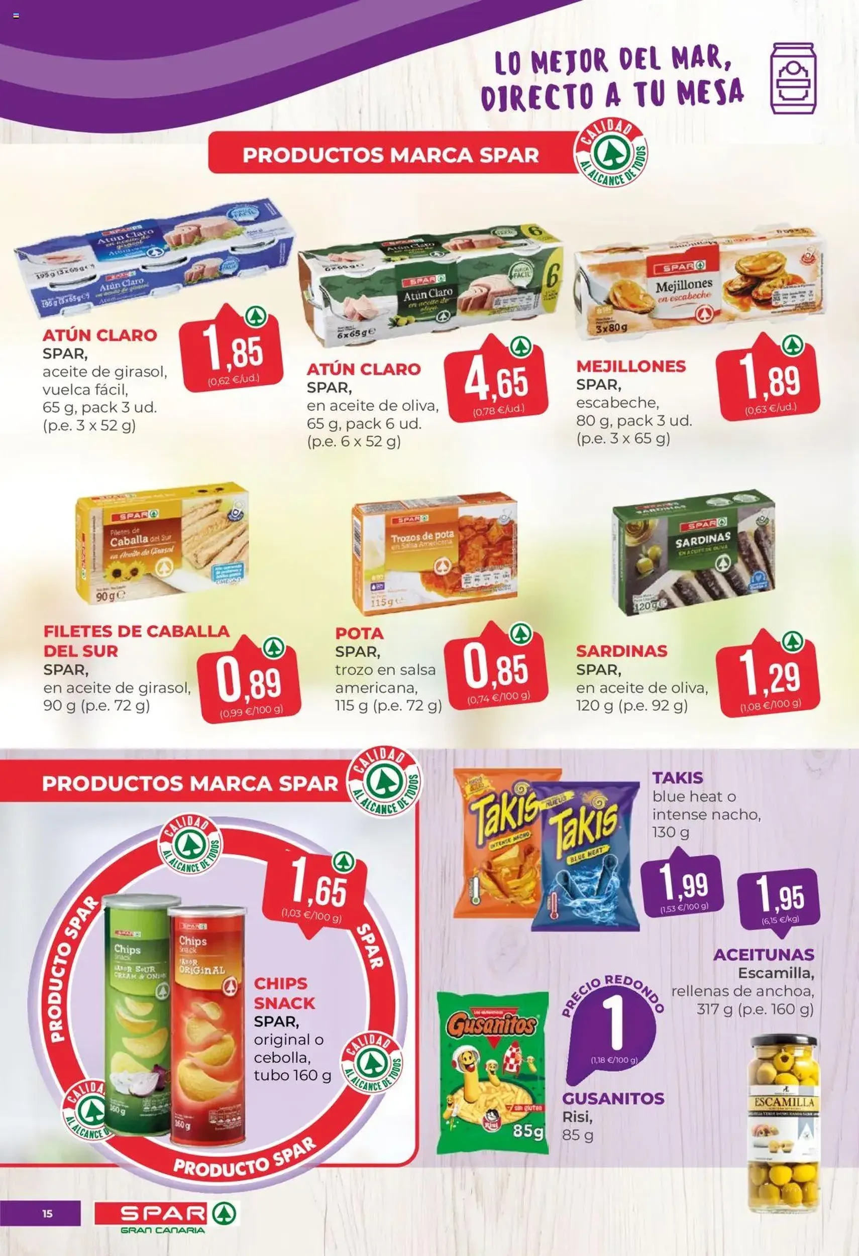 Spar folleto - folleto válido desde 27/06/2025 página 15 de 21 Spar folleto - folleto válido desde 27/06/2025 página 15 de 21