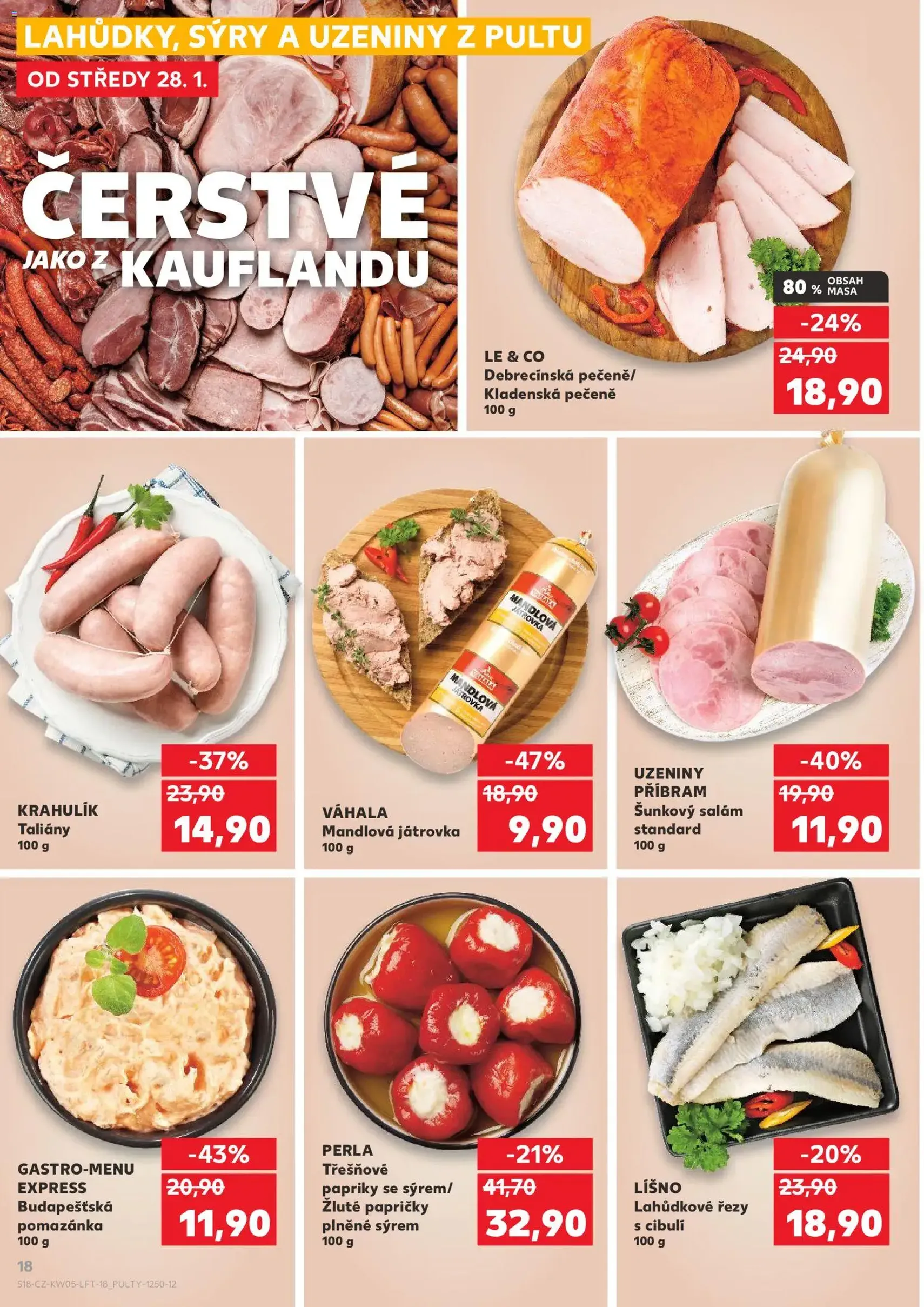 Kaufland leták - platný leták od 28.01.2026 strana 18 z 60