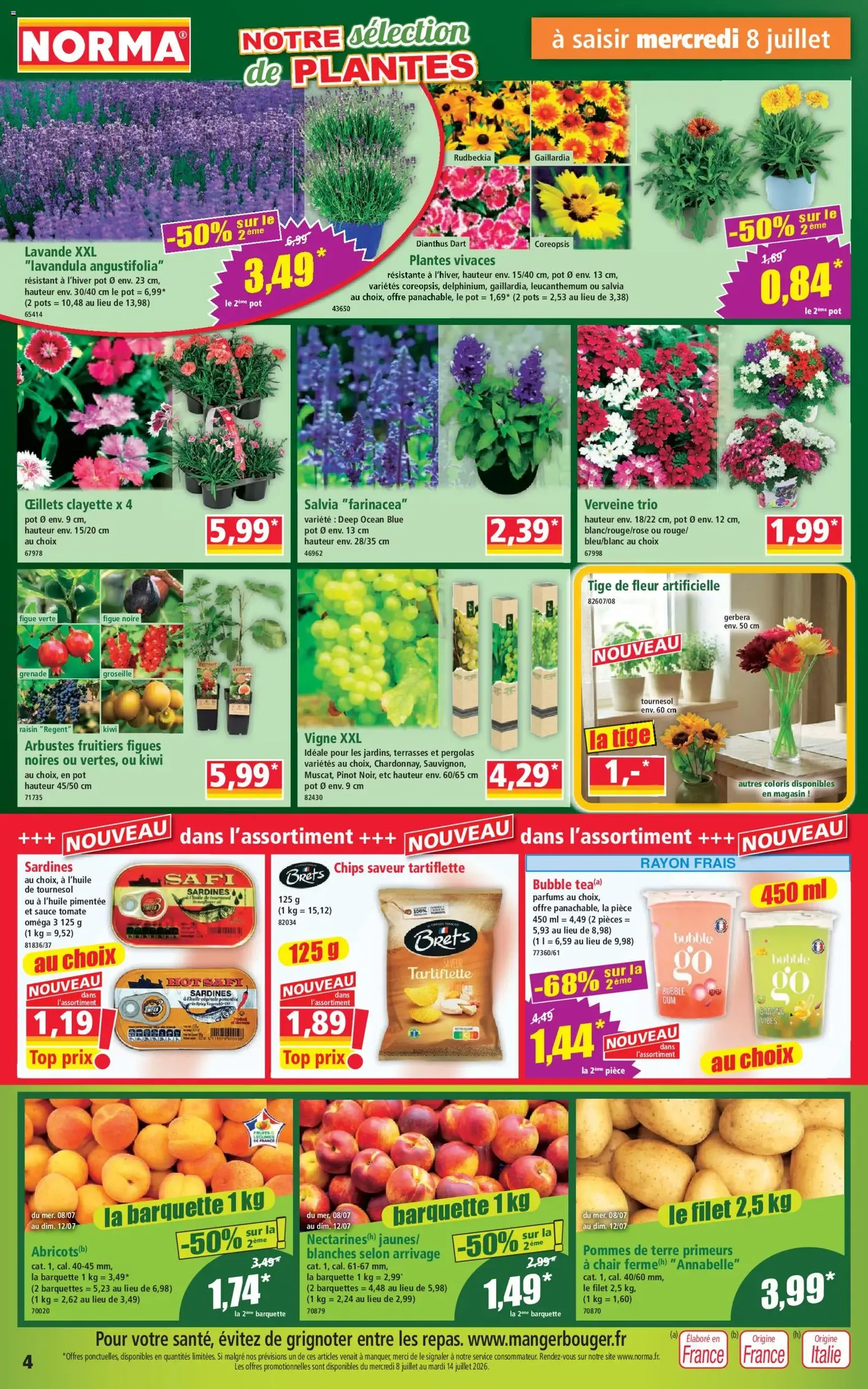 Norma catalogue - brochure valable à partir du 08/07/2026, page 4 sur 12