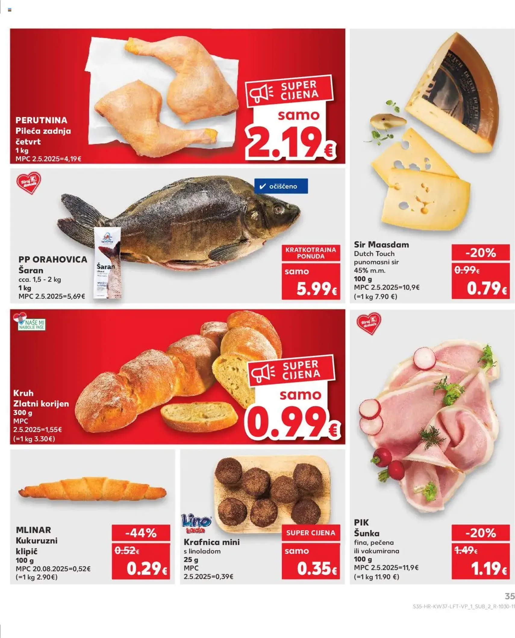 Kaufland HR - Osijek - 2025.09.10. érvényes szórólap 35 oldal 40 oldalból