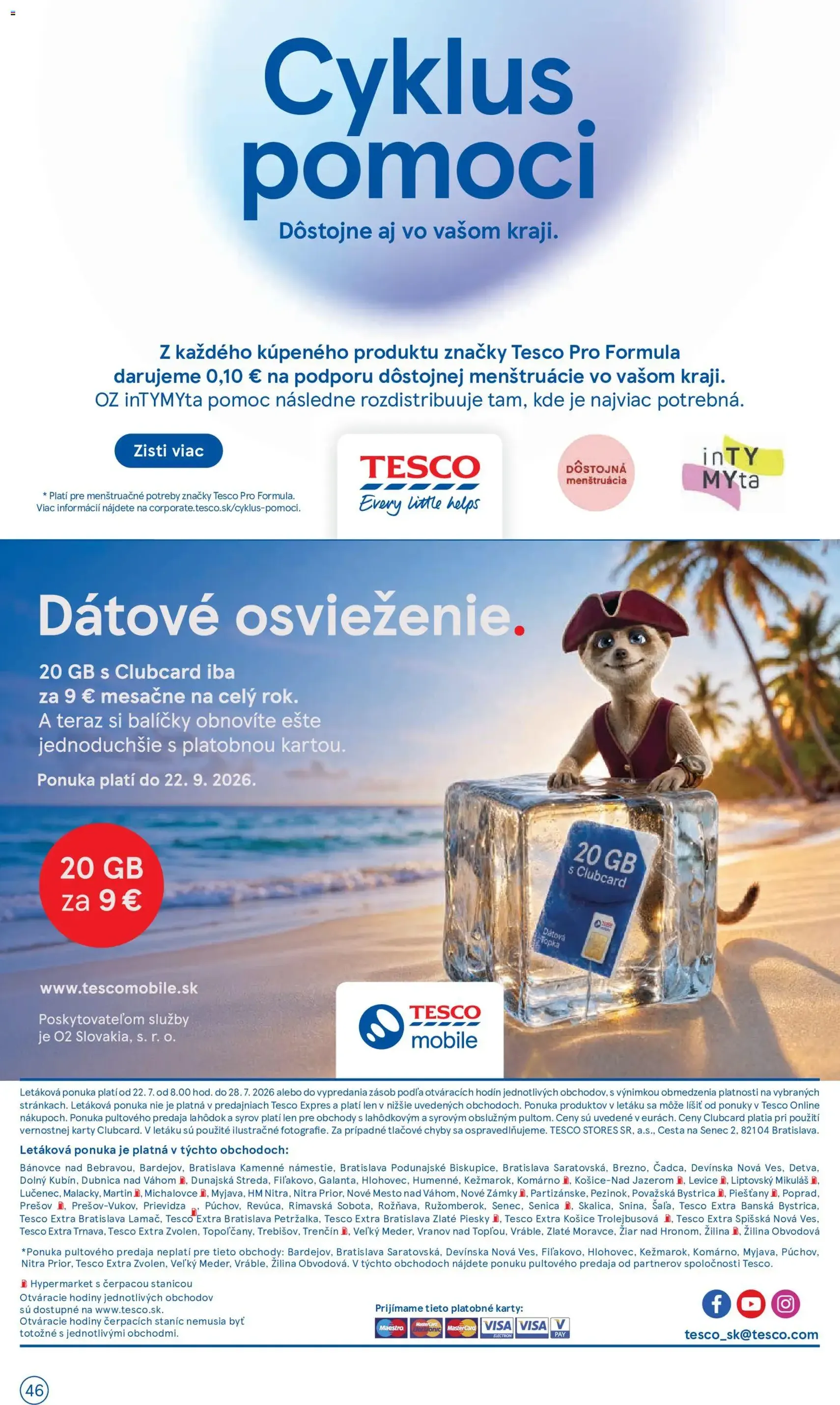 Tesco Hypermarket - leták - platný leták od 22.07.2026 strana 46 z 50