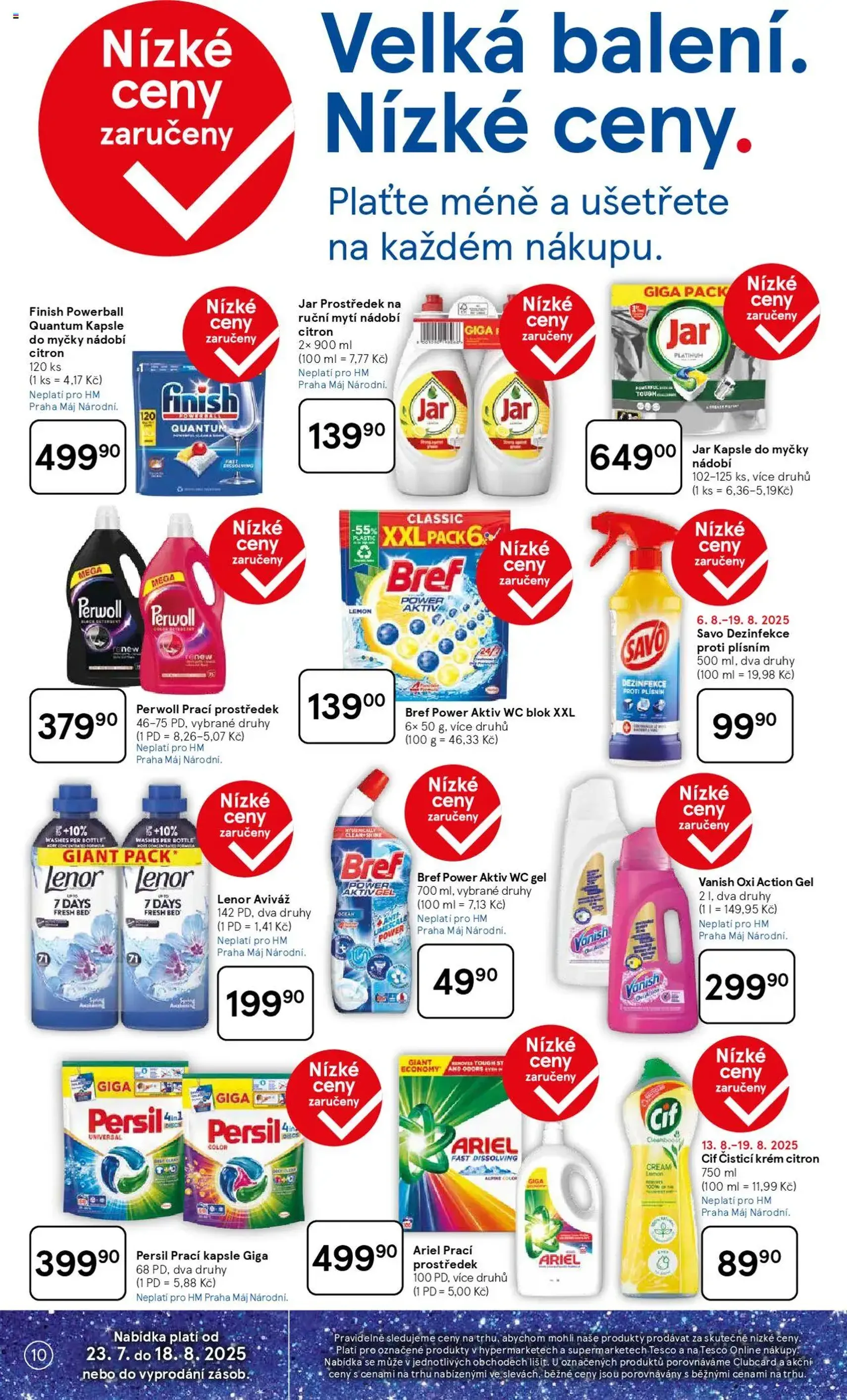 Tesco leták - Hypermarket - platný leták od 13.08.2025 strana 10 z 36 Tesco leták - Hypermarket - platný leták od 13.08.2025 strana 10 z 36