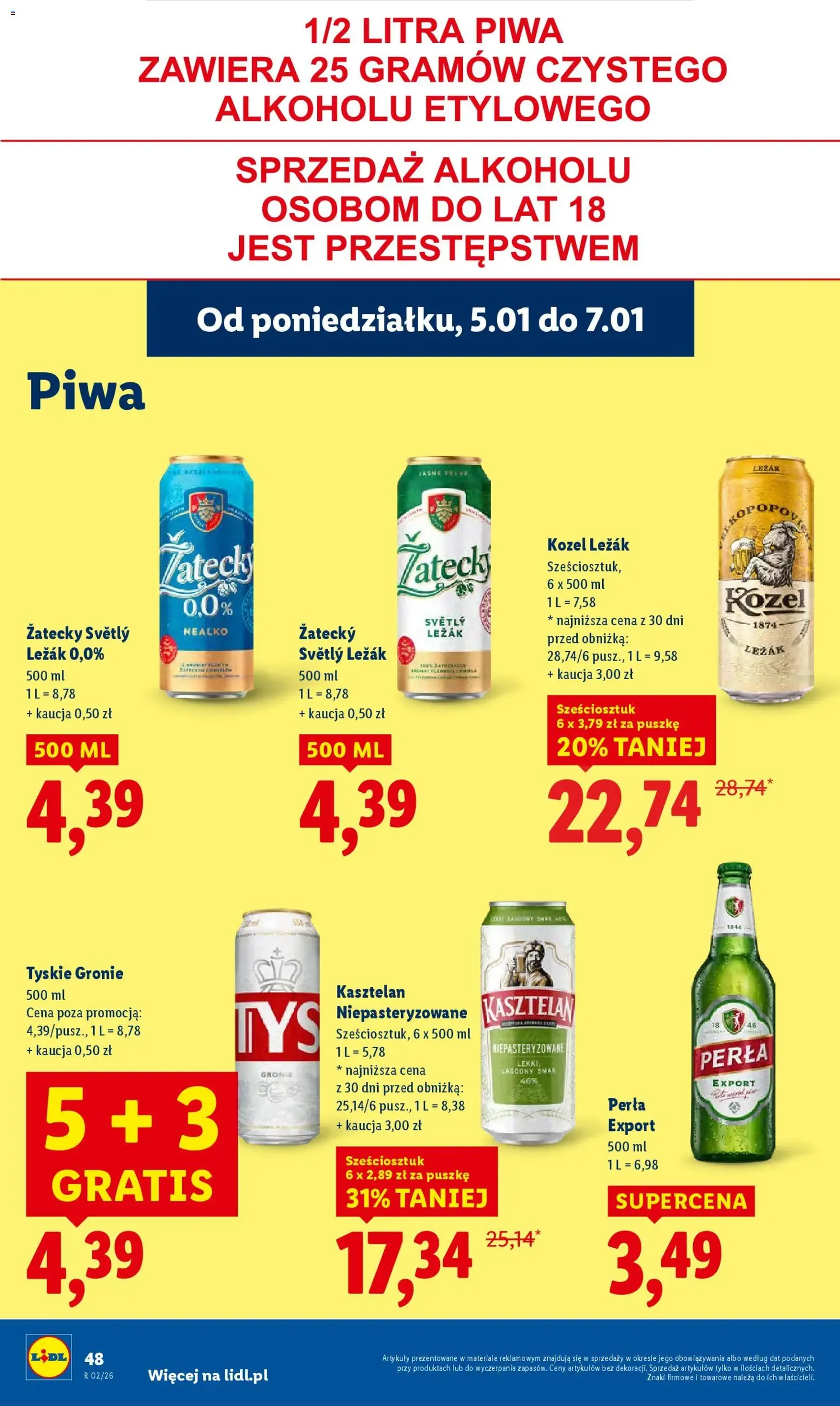 Lidl Gazetka - ważny gazetka od 05.01.2026 strona 50 z 63