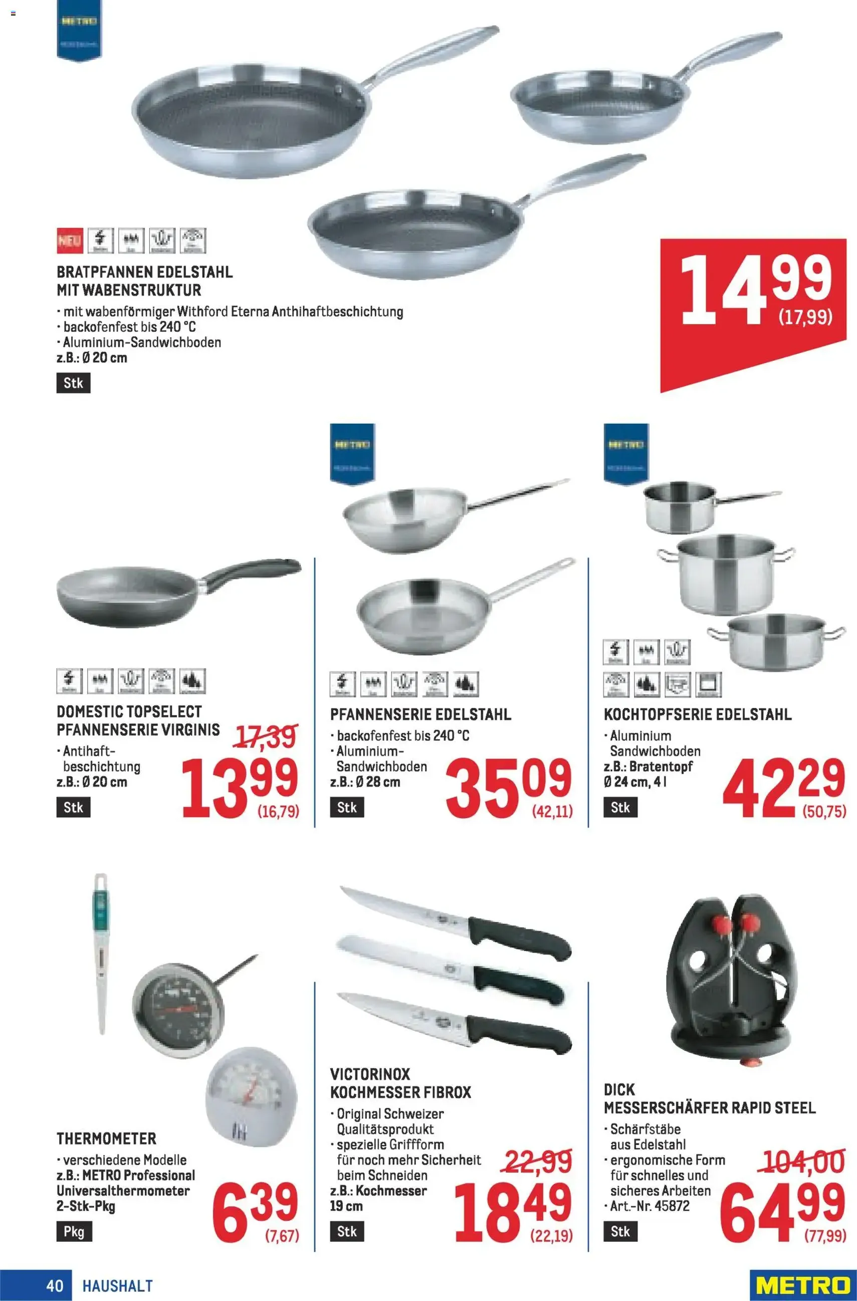 Metro Profi - Gültiger Prospekt ab 22.01.2026, Seite 40 von insgesamt 64