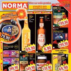 Norma leták - náhled letáku platný od 09.02.2026